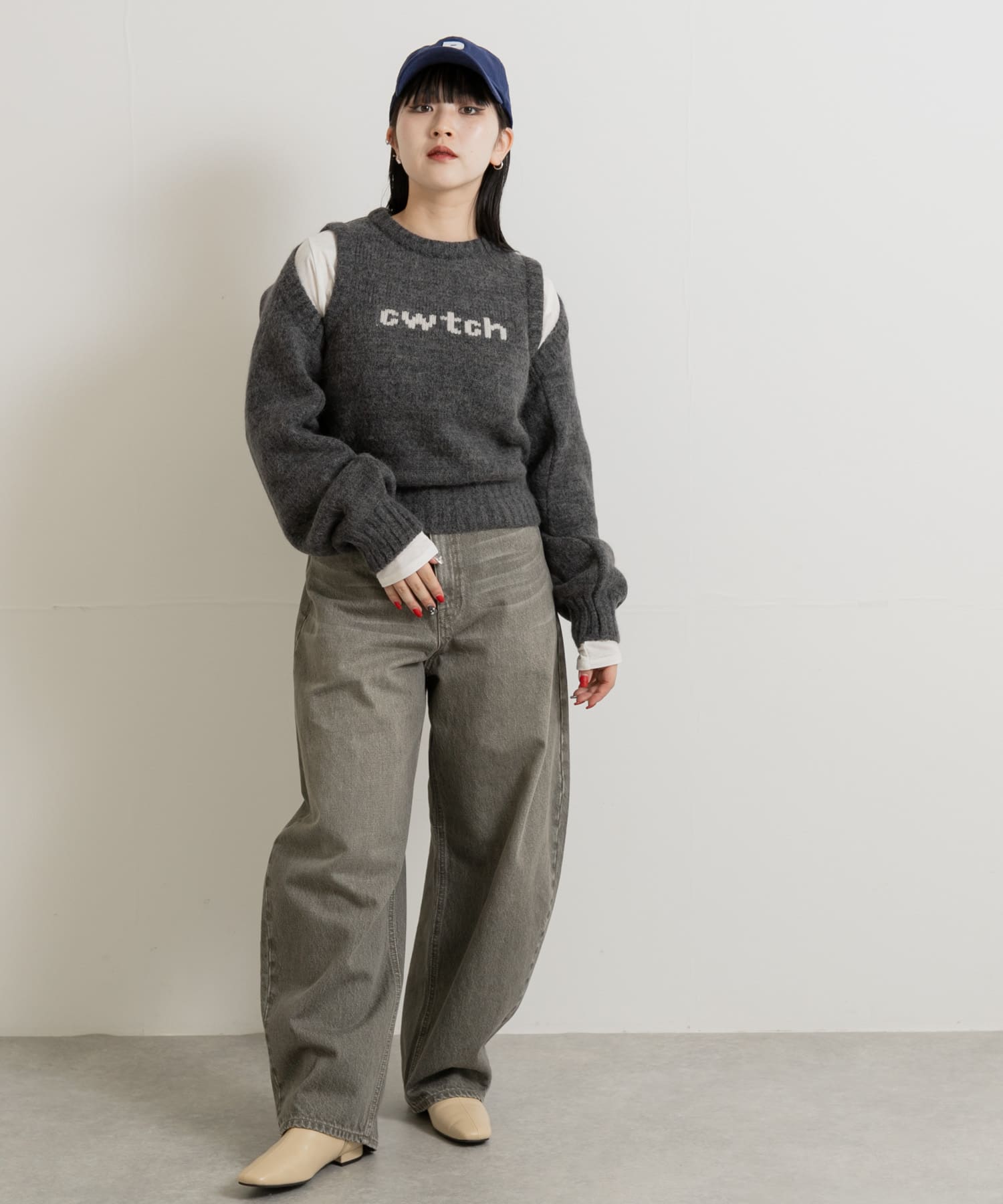 身長：156cm サイズ：FREE