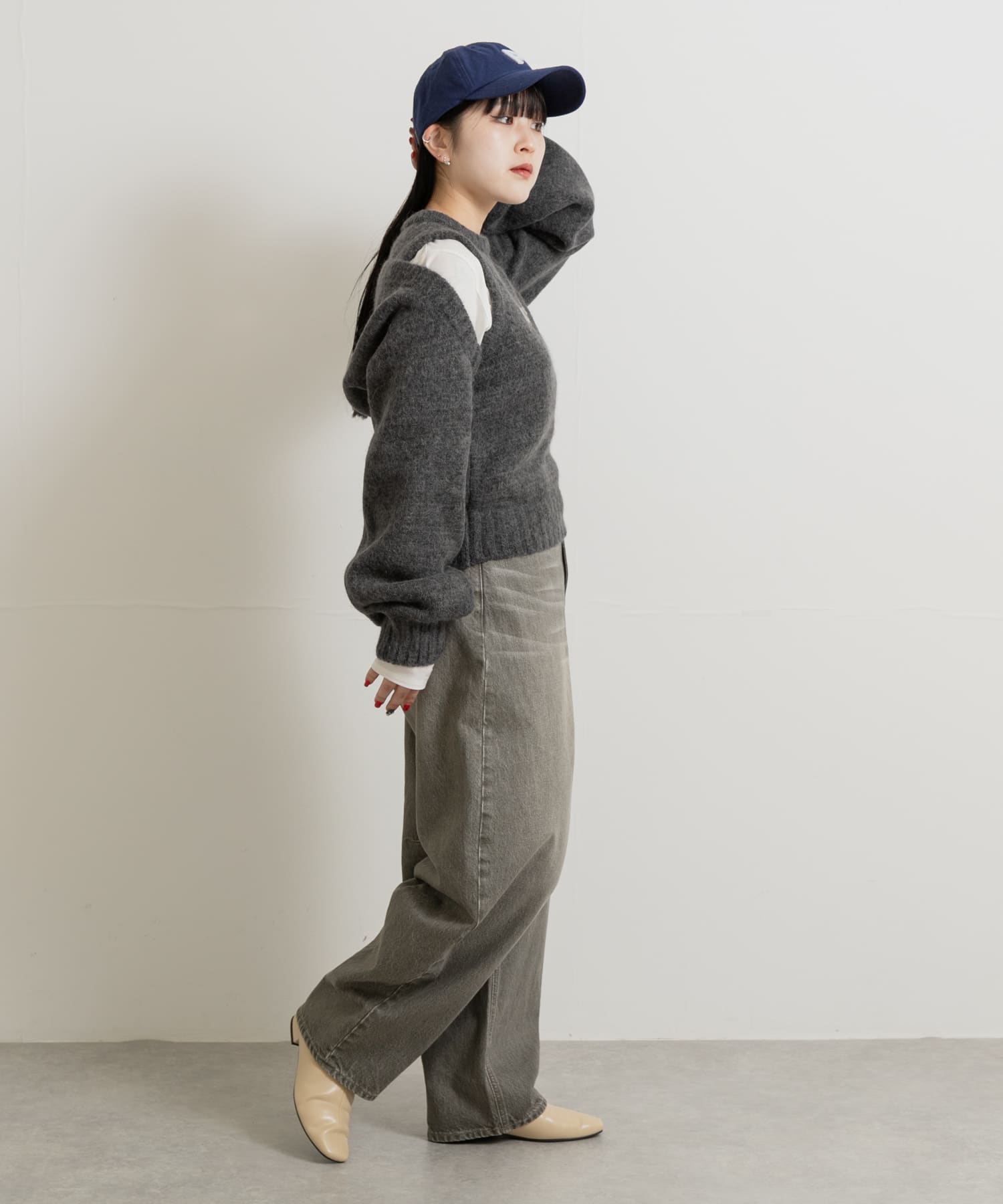 身長：156cm サイズ：FREE