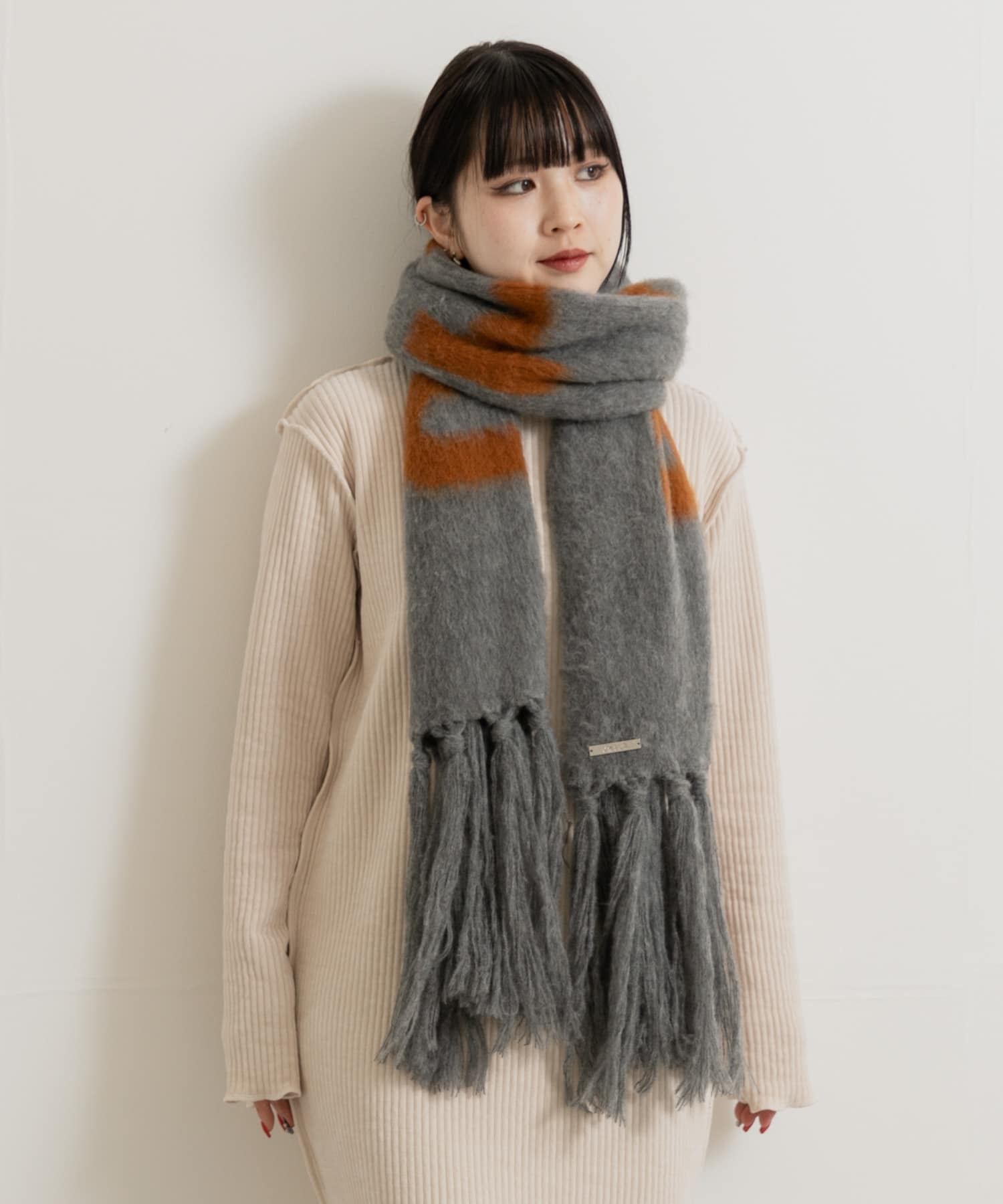cwtch RWS Wool fringe Scarf(FREE BROWN): ファッション雑貨｜URBAN