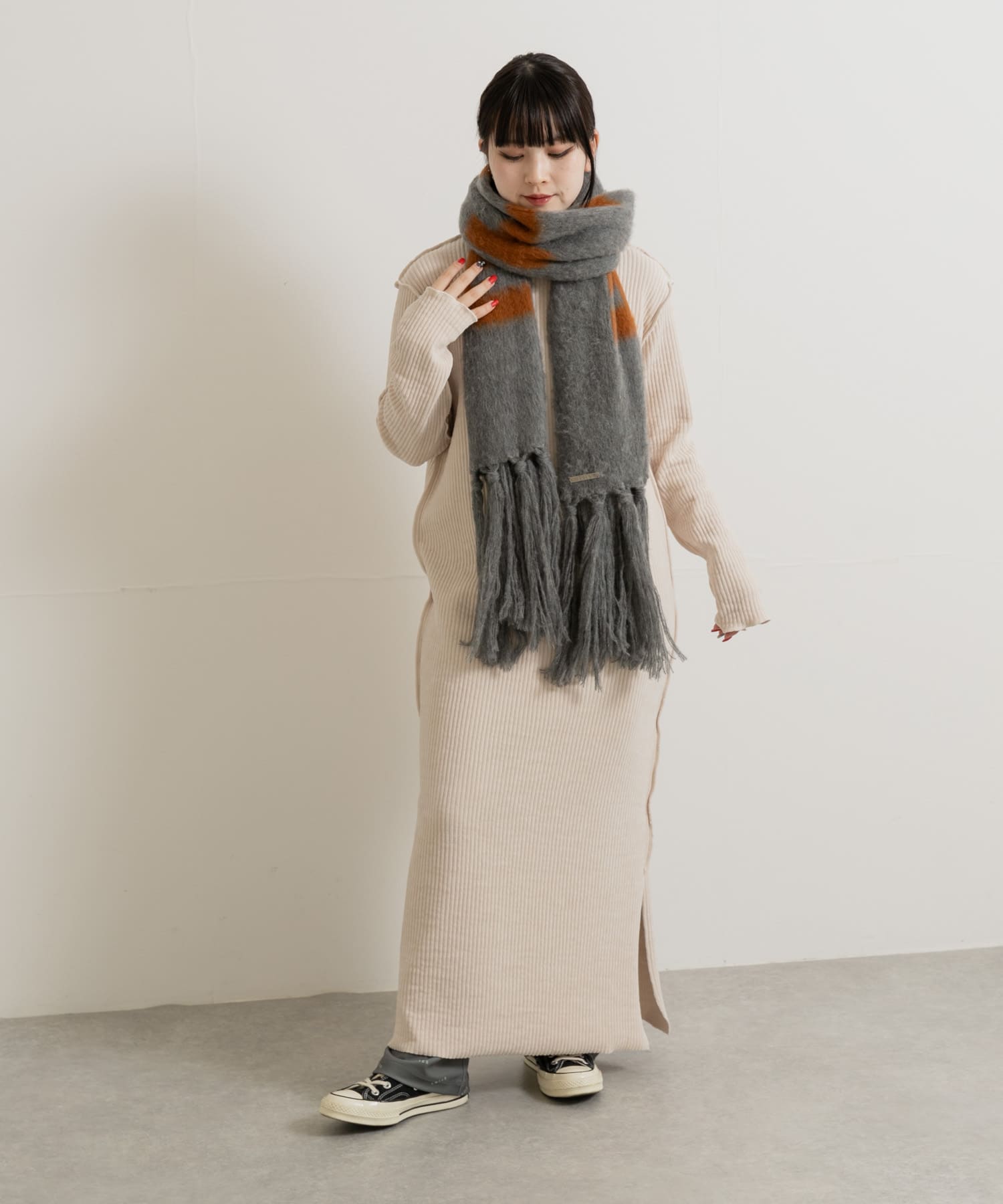 cwtch RWS Wool fringe Scarf(FREE BROWN): ファッション雑貨｜URBAN