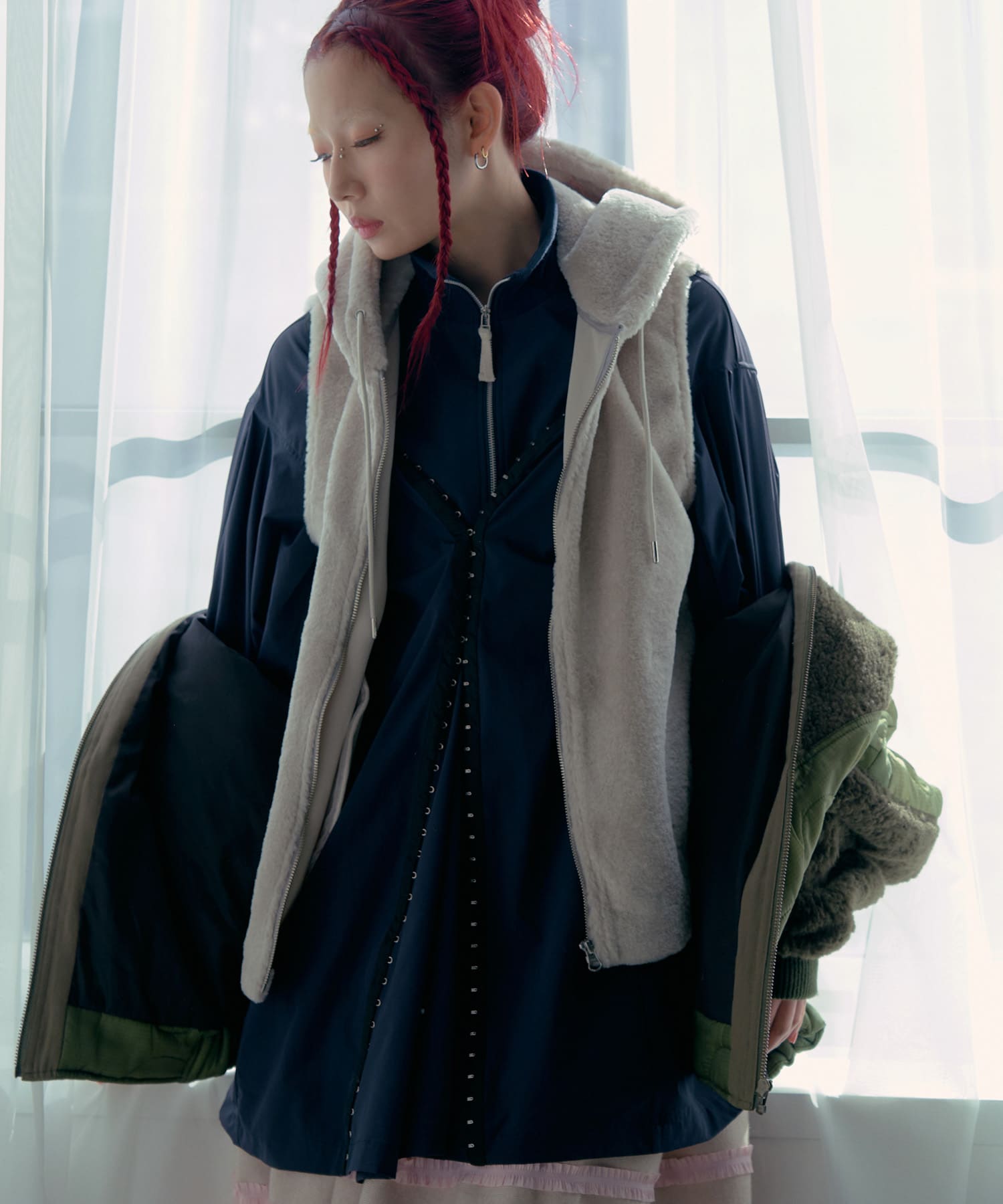 cwtch　Harfzip tunic