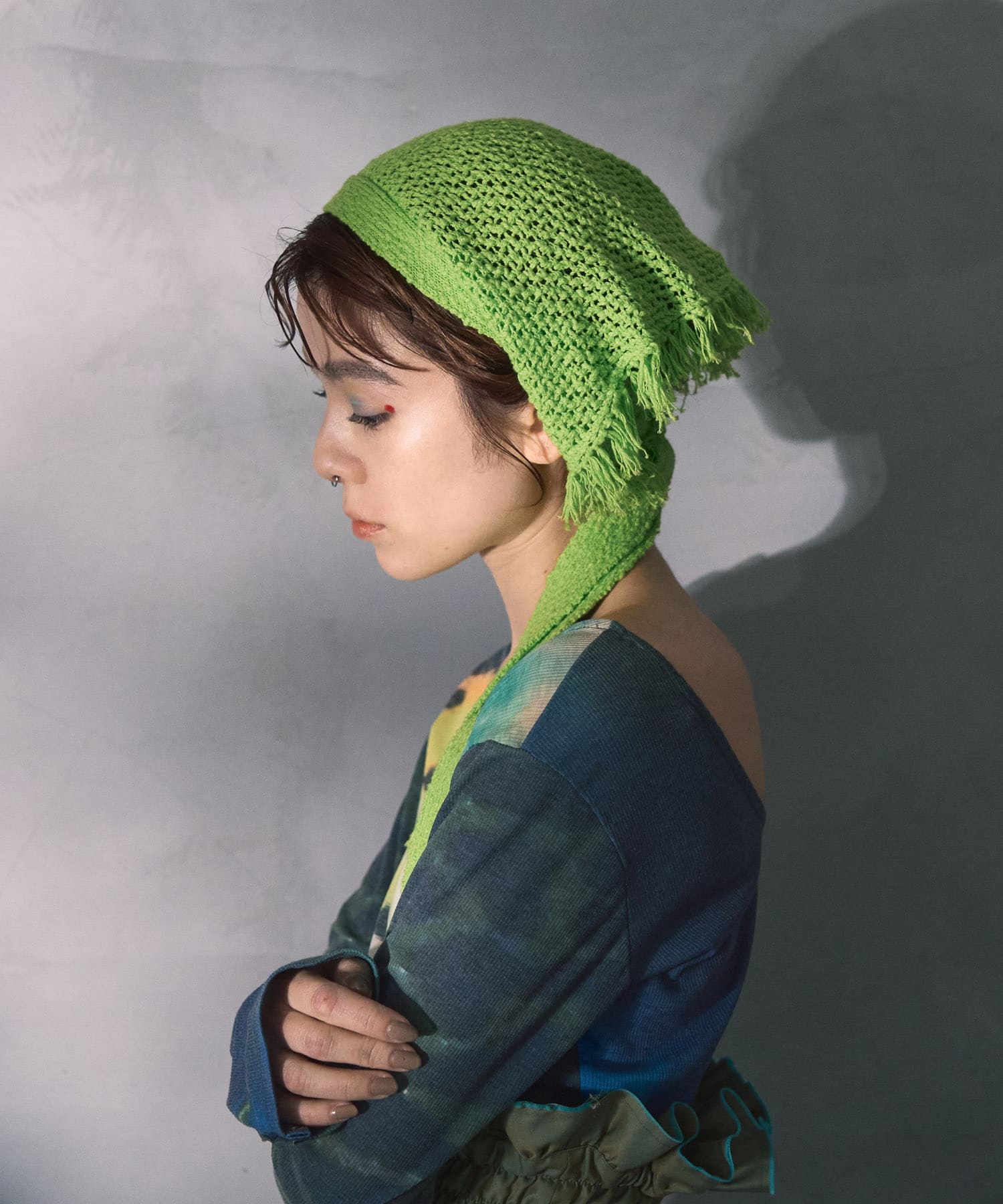 cwtch　KNIT BABUSHKA LIME FREE