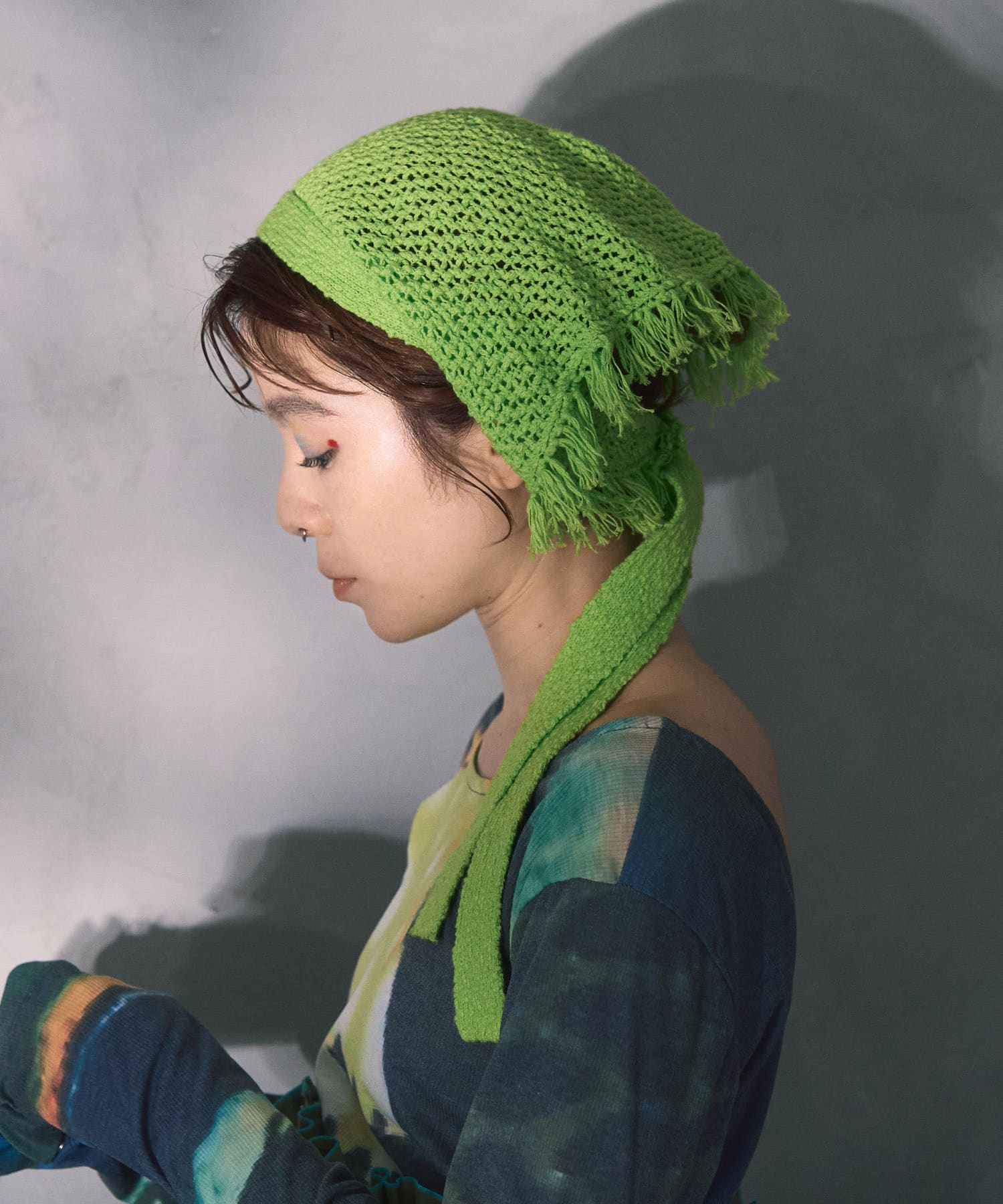 cwtch　KNIT BABUSHKA LIME FREE