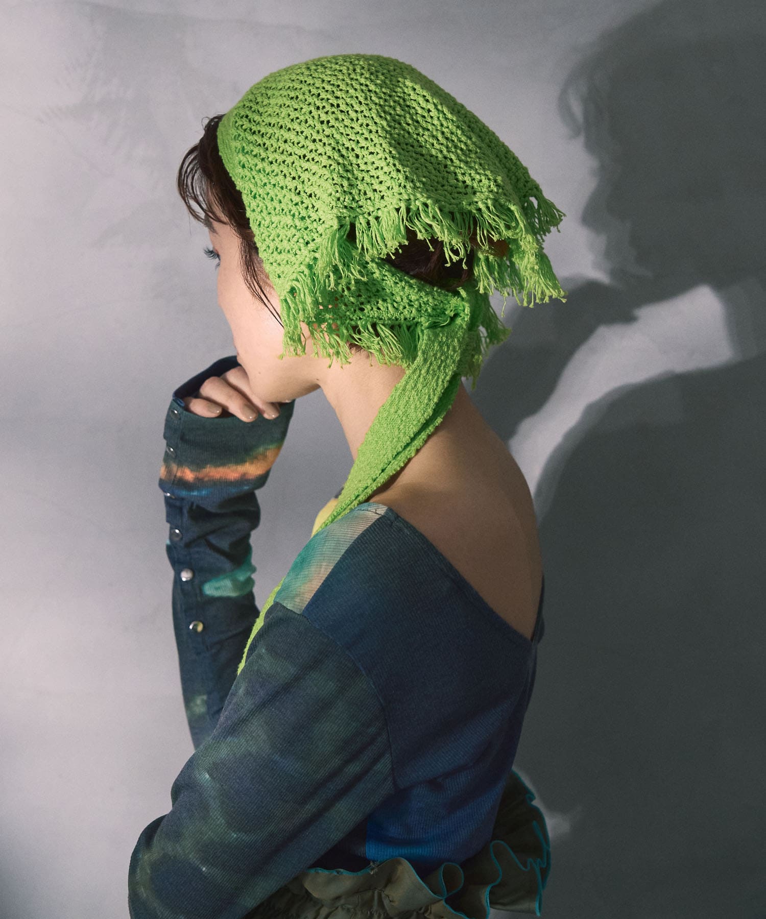 cwtch　KNIT BABUSHKA LIME FREE