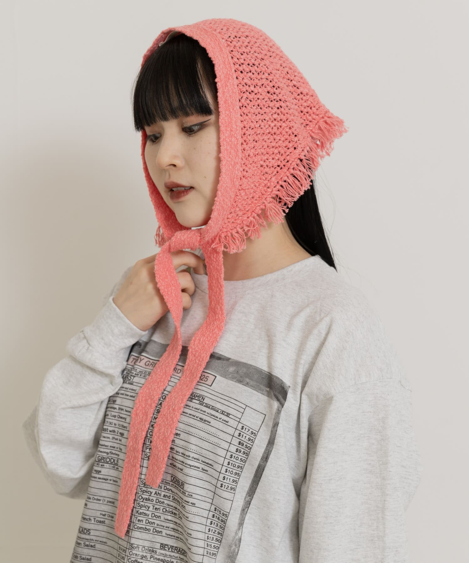 cwtch　KNIT BABUSHKA PINK FREE