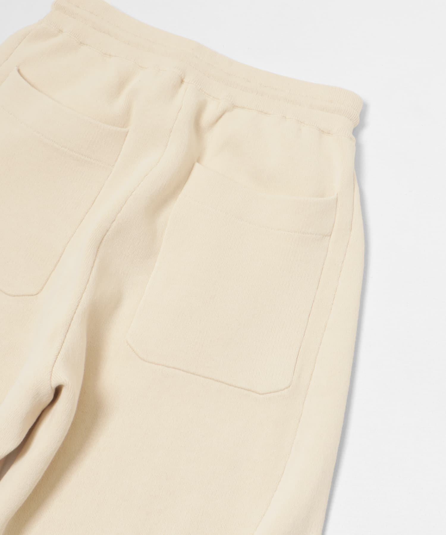 cwtch　COTTON KNIT 2WAY PANTS IVORY FREE