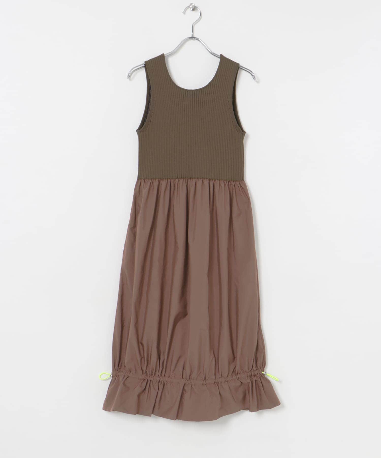 cwtch　MULTIWAY KNIT TUNIC BROWN FREE