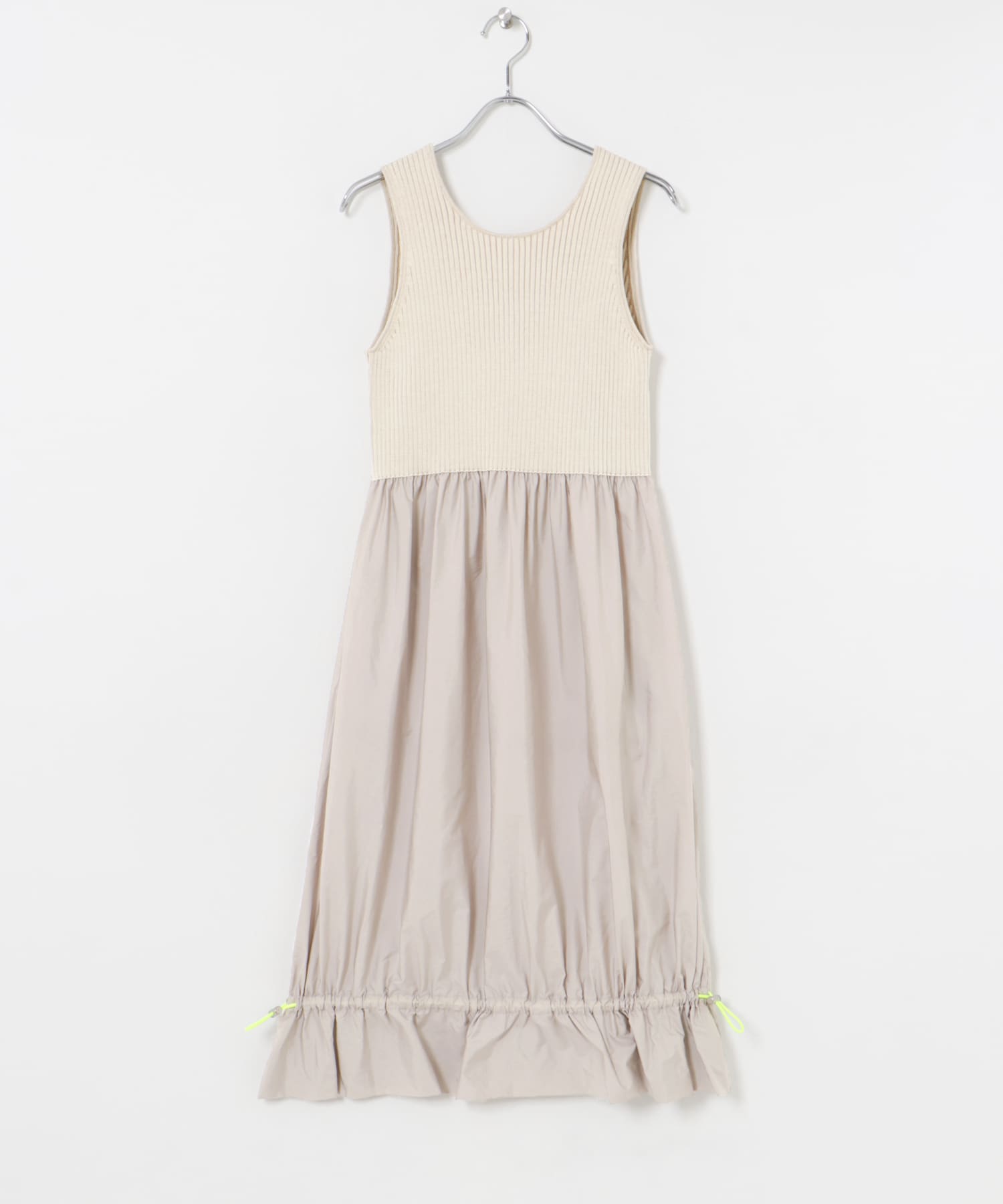 cwtch　MULTIWAY KNIT TUNIC IVORY FREE