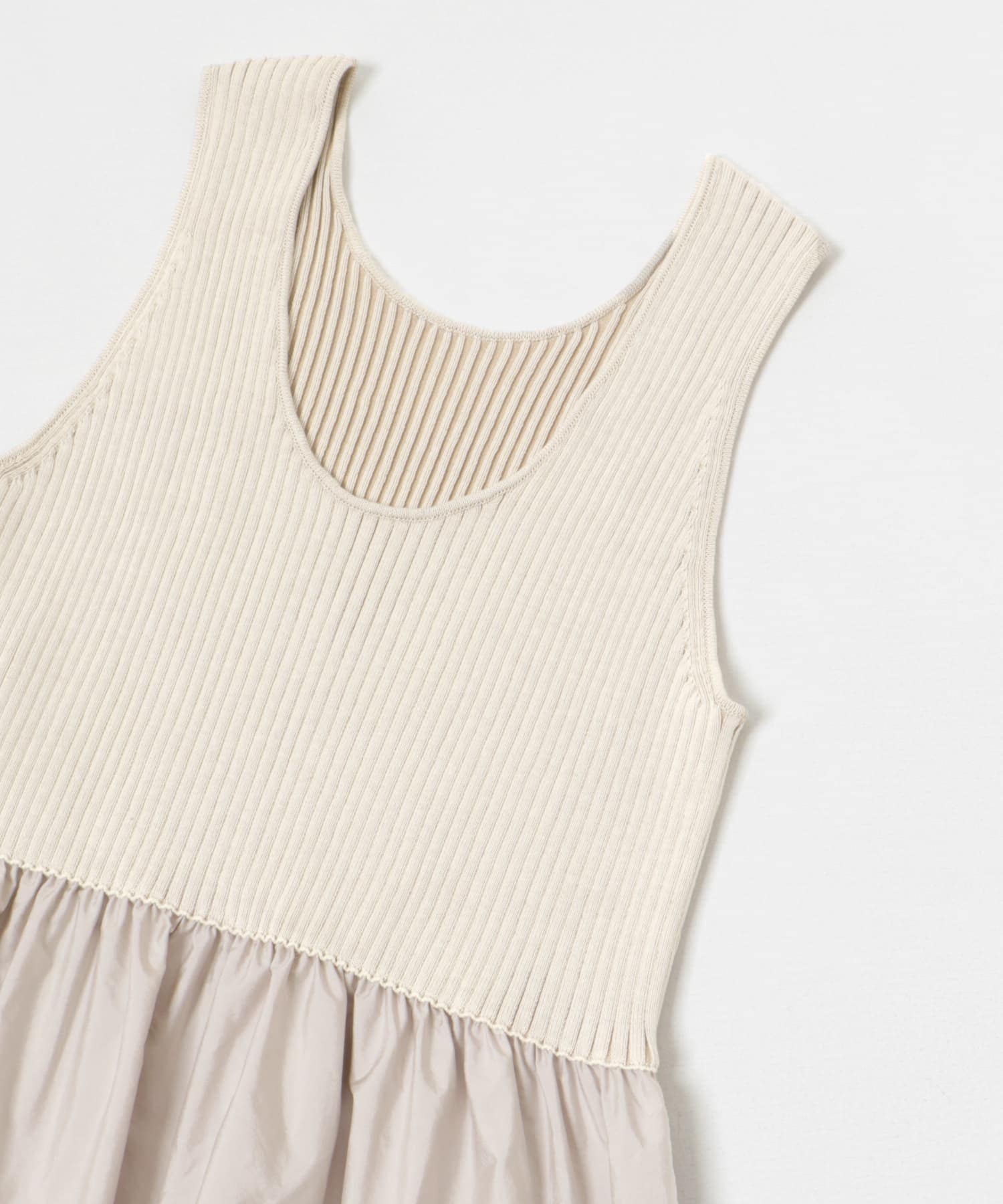 cwtch　MULTIWAY KNIT TUNIC IVORY FREE