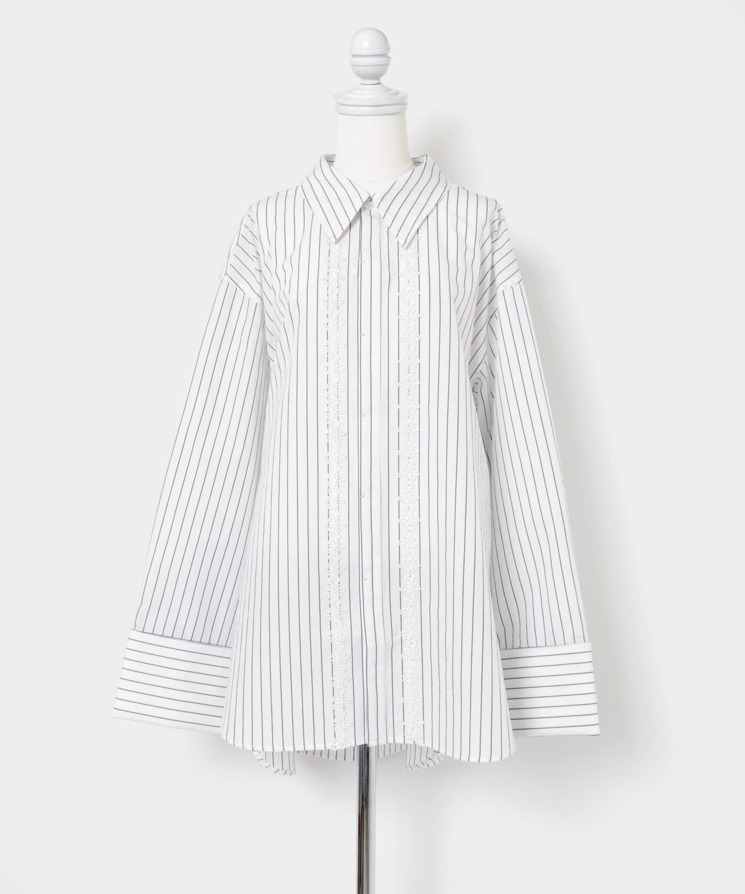 cwtch　MULTIWAY WIDE SHIRTS WHITE FREE