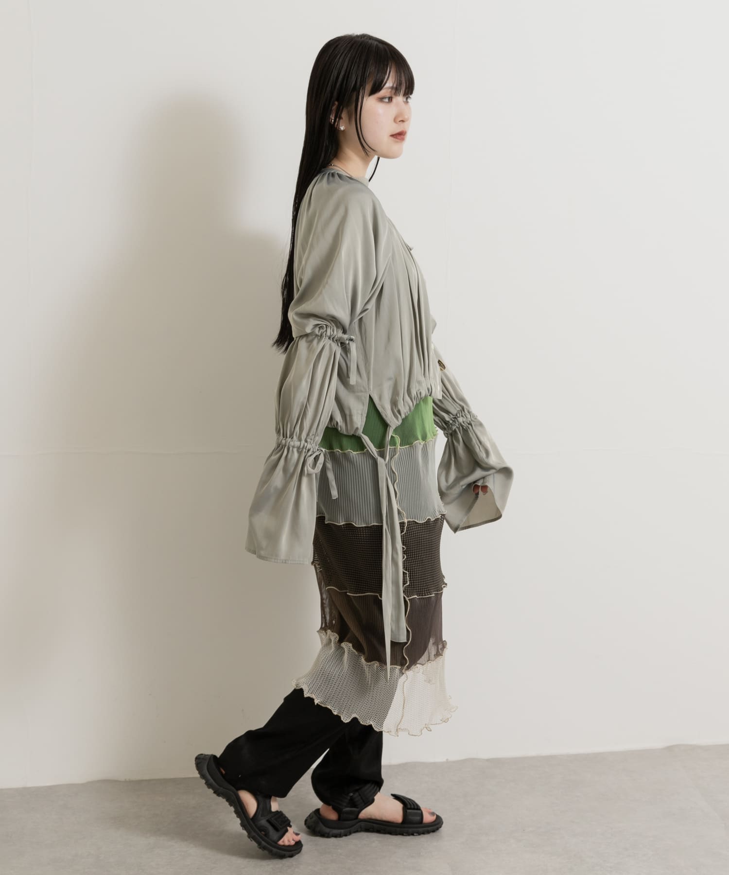 身長：156cm サイズ：FREE