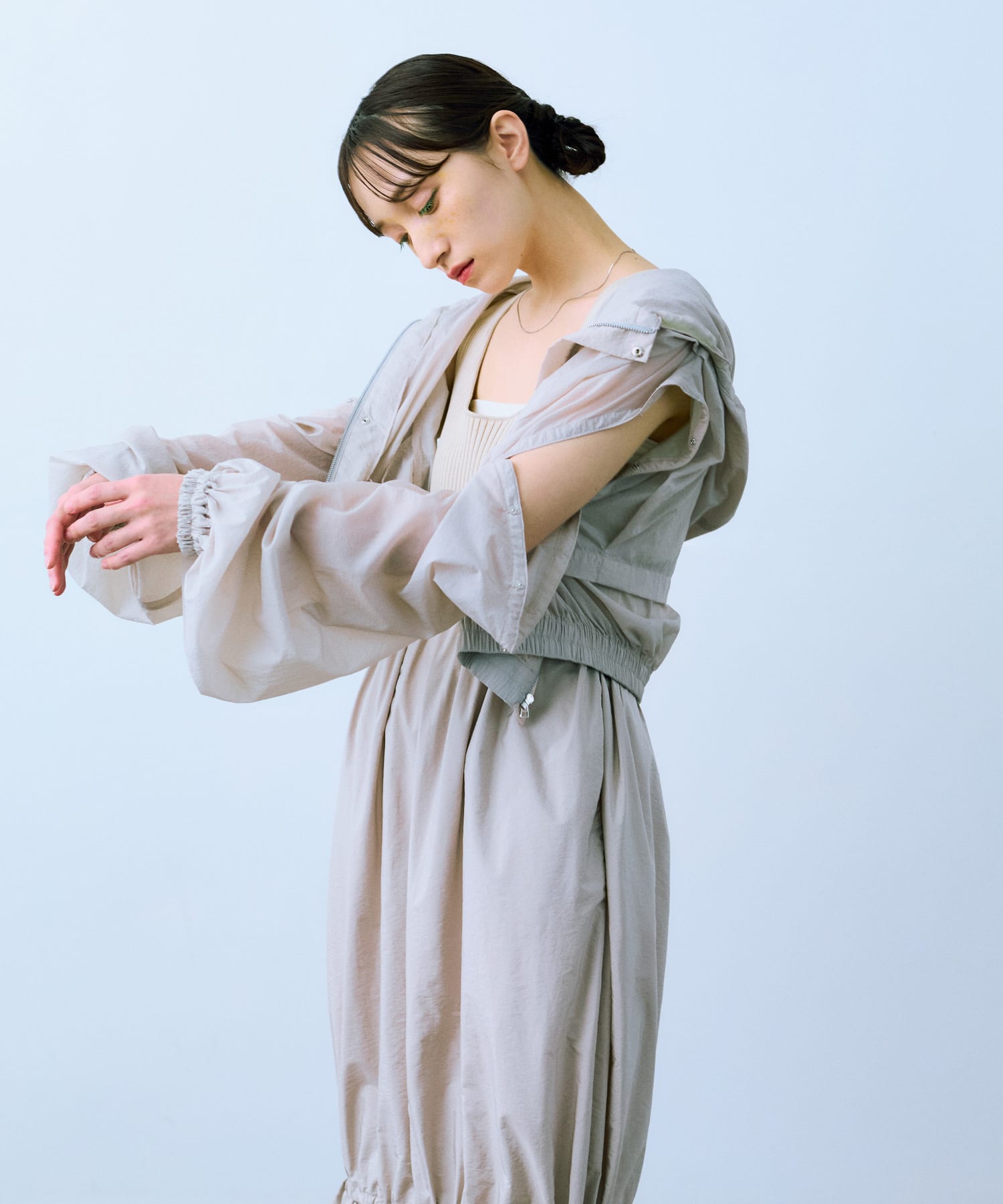 身長：160cm サイズ：FREE