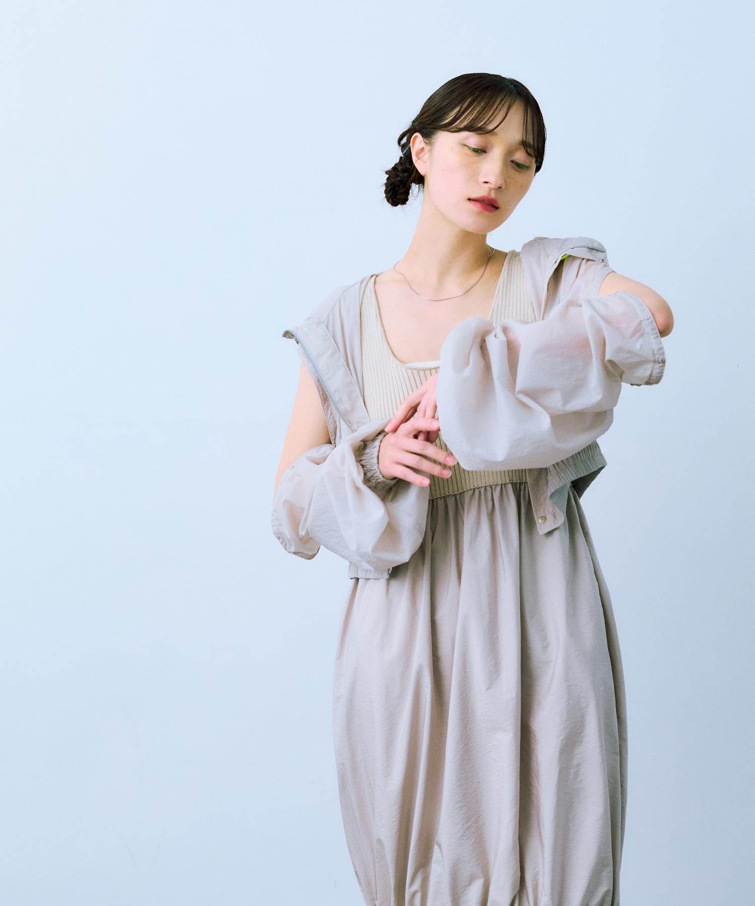 身長：160cm サイズ：FREE