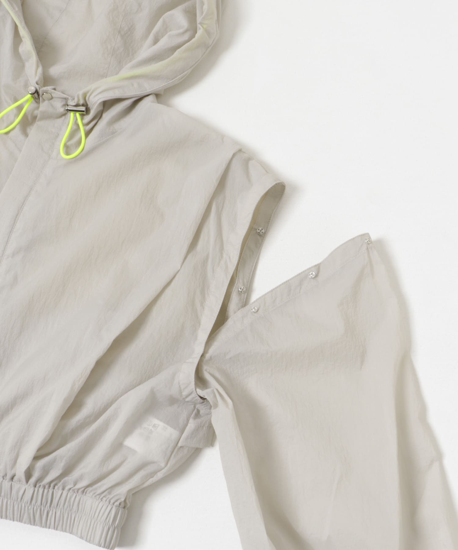 cwtch　2WAY SHEER BLOUSON L.GRAY FREE