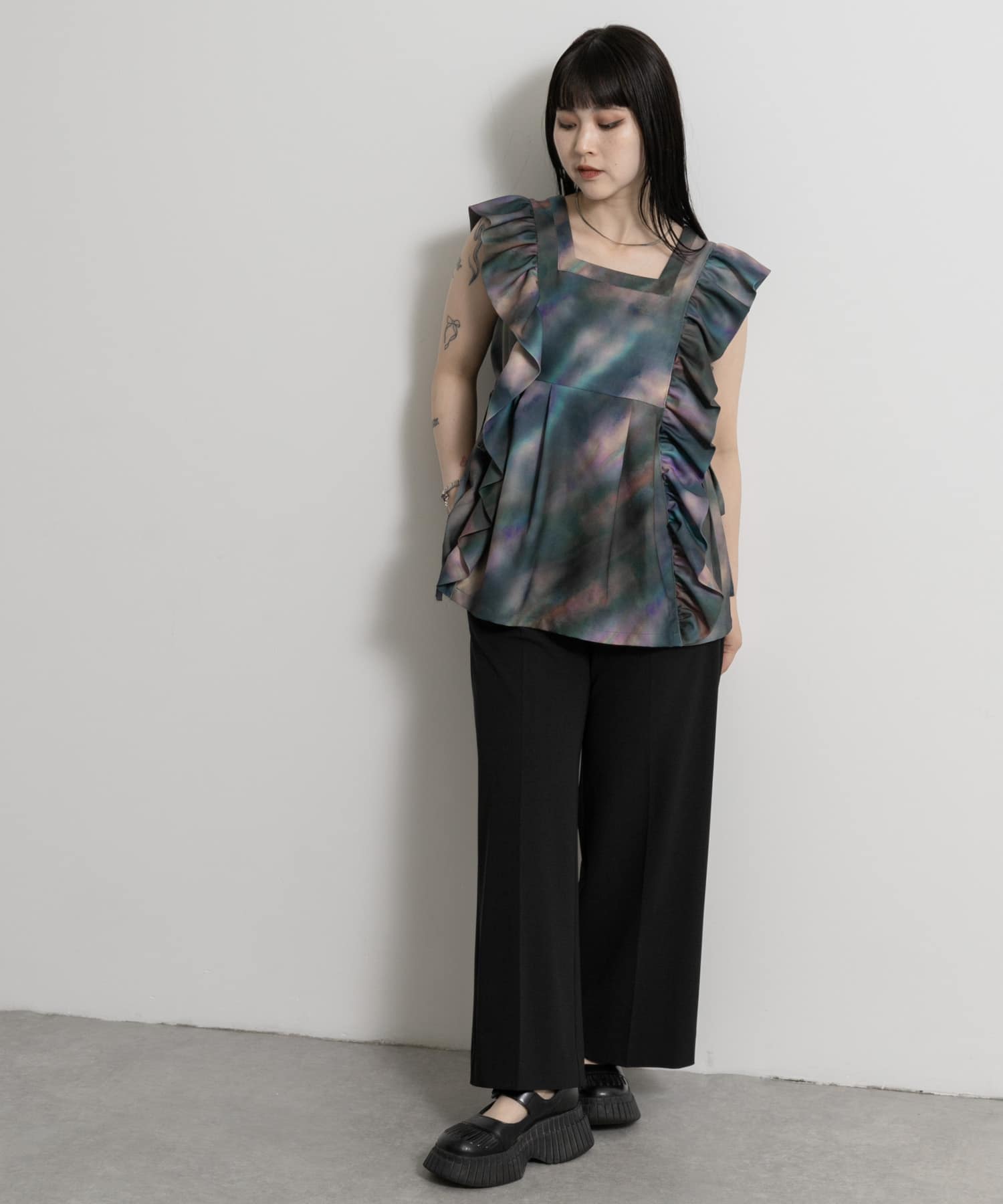 身長：156cm サイズ：FREE