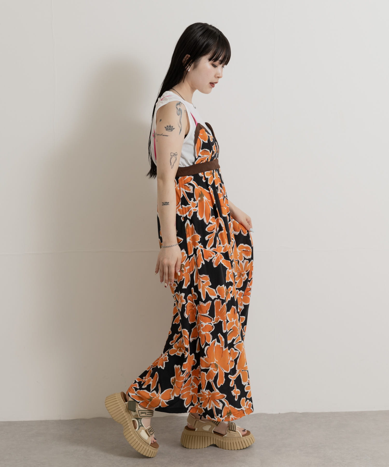 身長：156cm サイズ：FREE