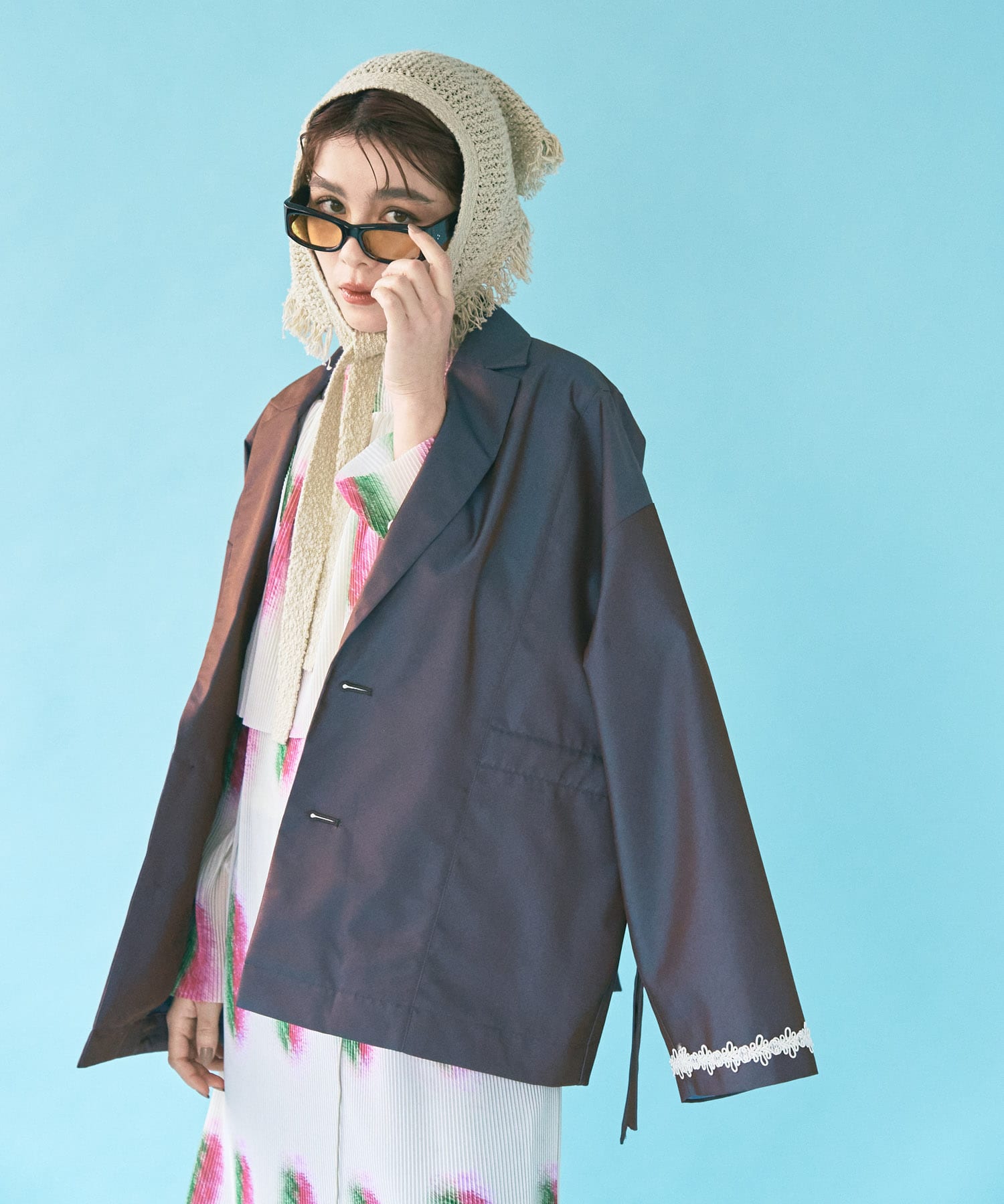 cwtch　DRAWSTRING　JACKET