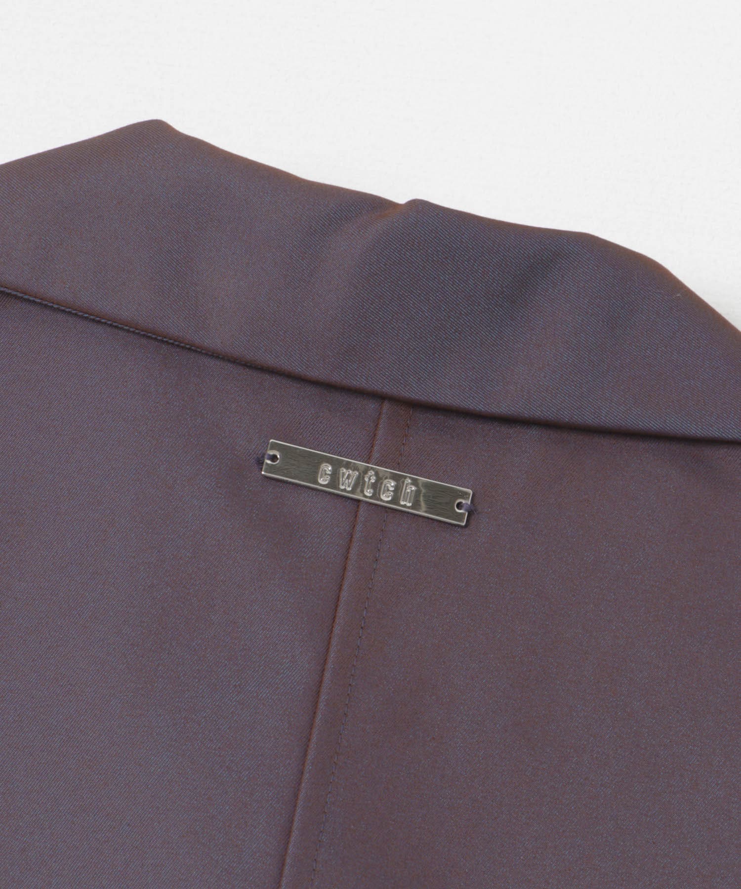 cwtch　DRAWSTRING　JACKET PURPLE FREE