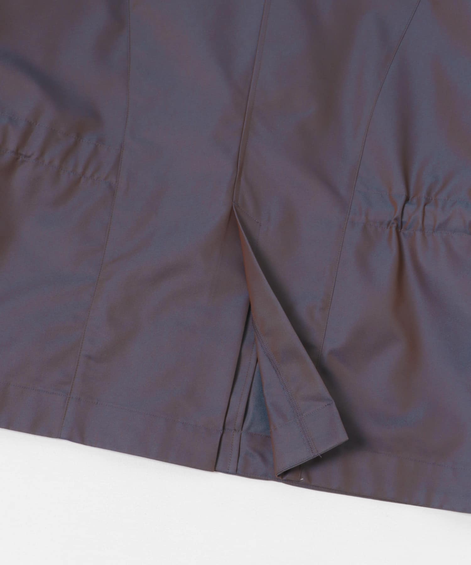 cwtch　DRAWSTRING　JACKET PURPLE FREE
