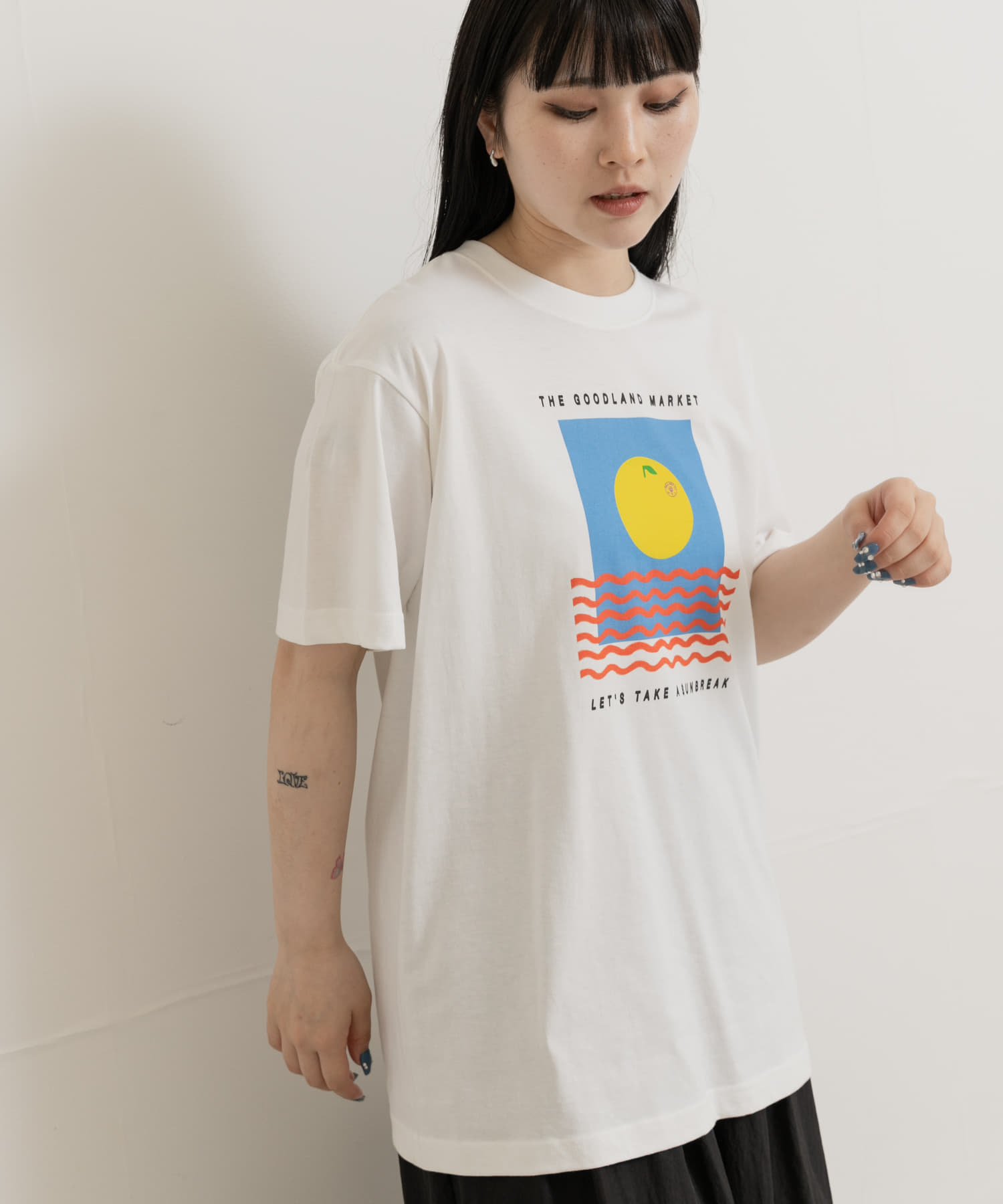 身長：156cm サイズ：L