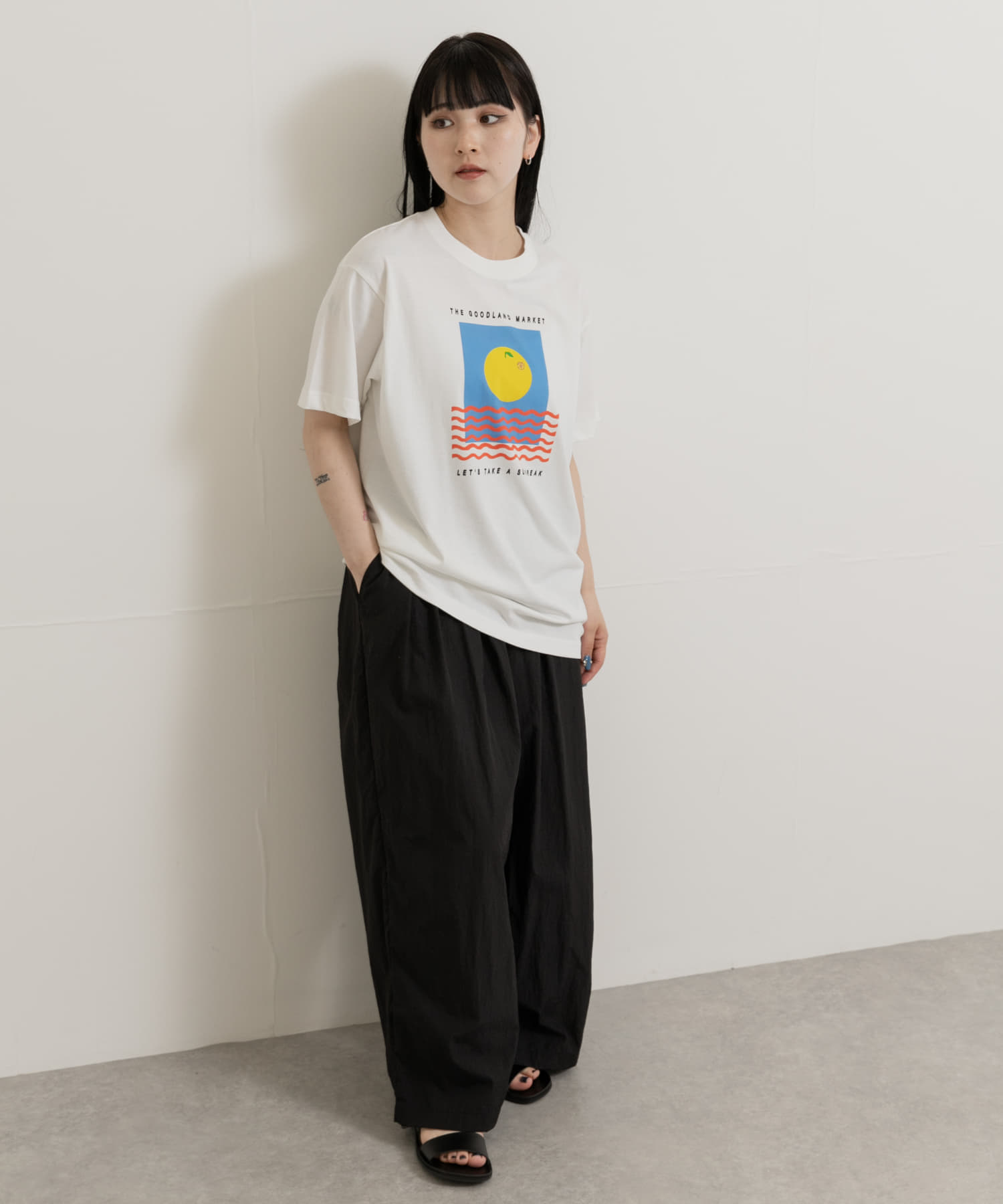 身長：156cm サイズ：L