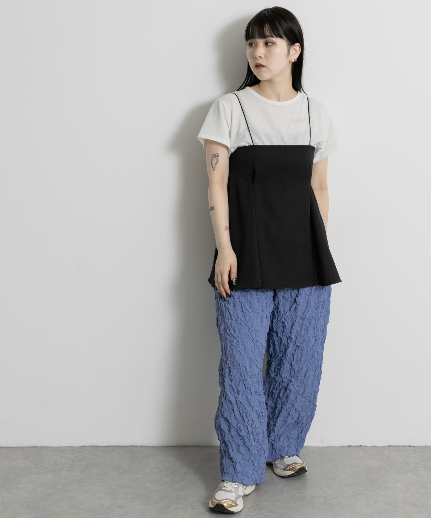 身長：156cm サイズ：one