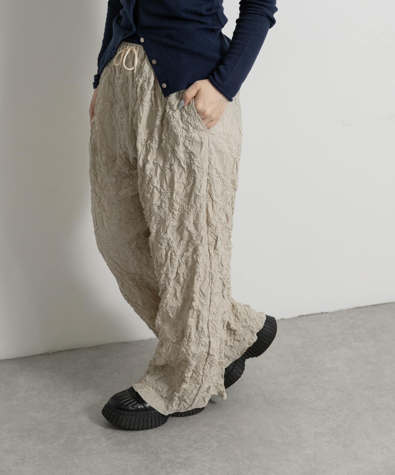 身長：156cm サイズ：one