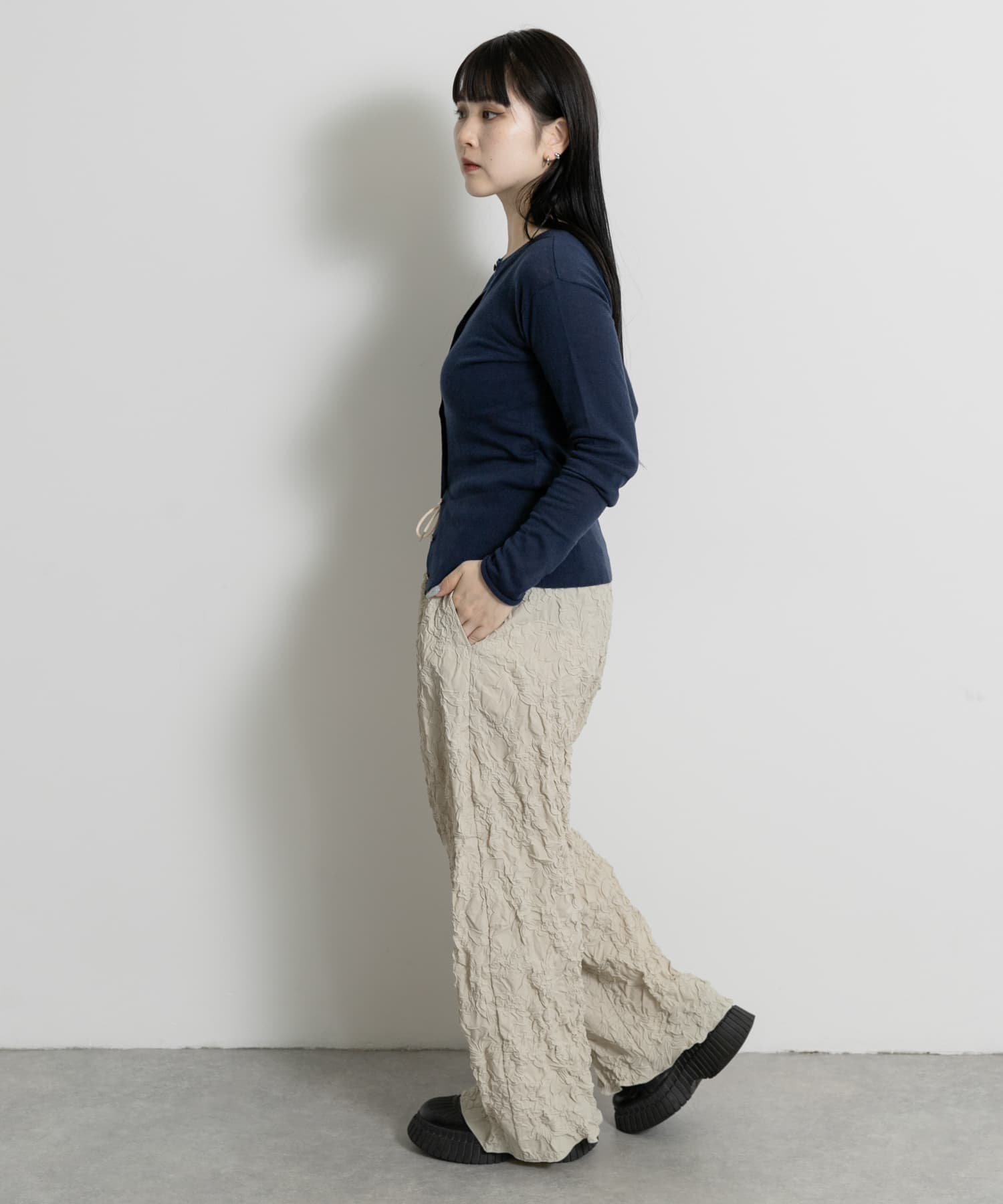 身長：156cm サイズ：one