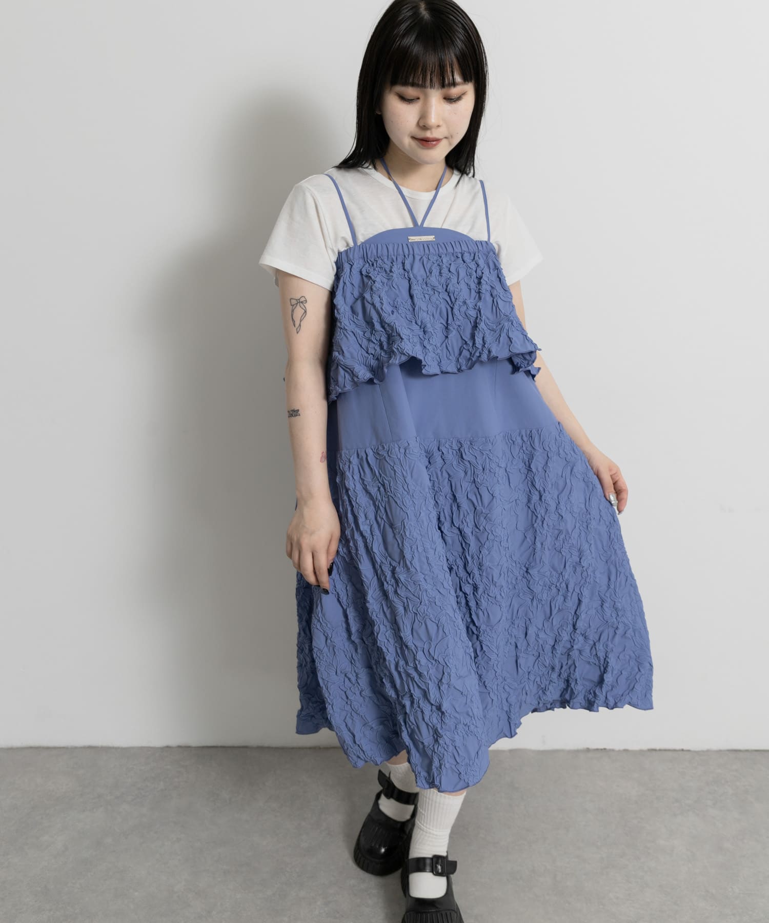 身長：156cm サイズ：one