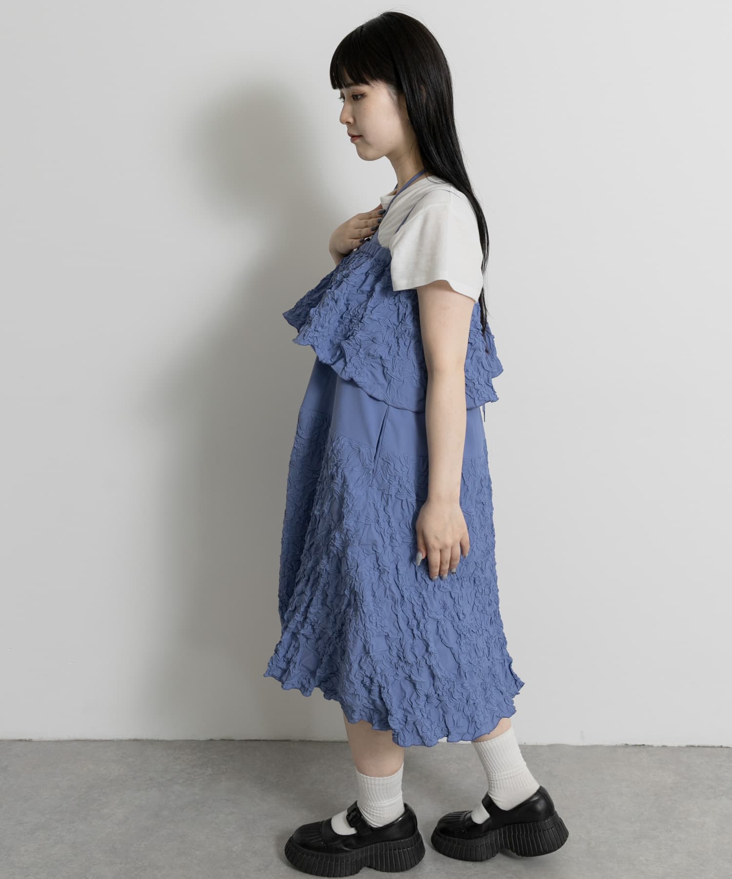 身長：156cm サイズ：one
