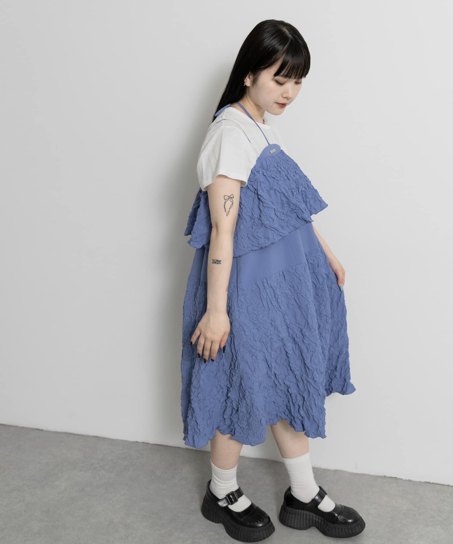 身長：156cm サイズ：one
