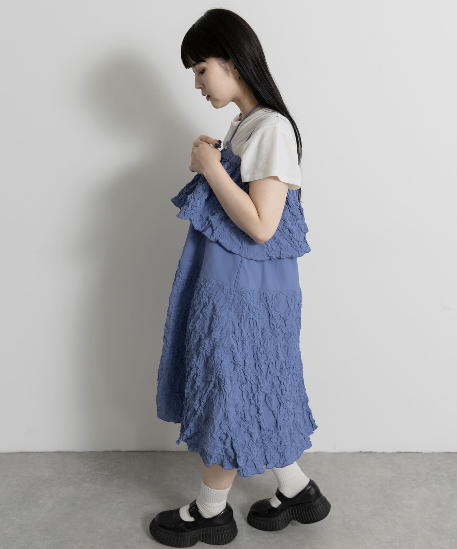 身長：156cm サイズ：one