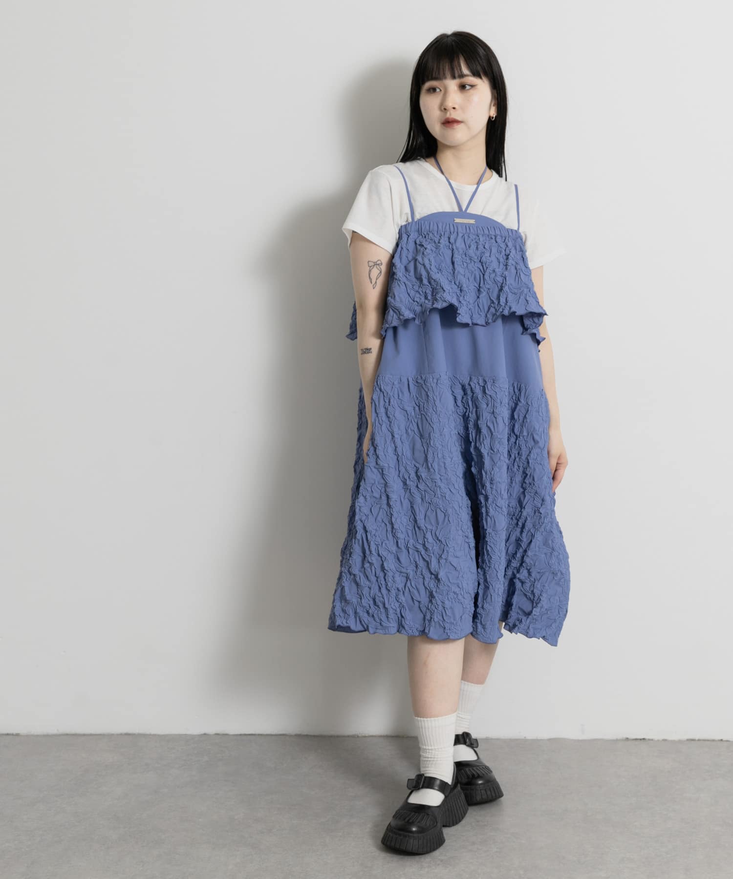 身長：156cm サイズ：one