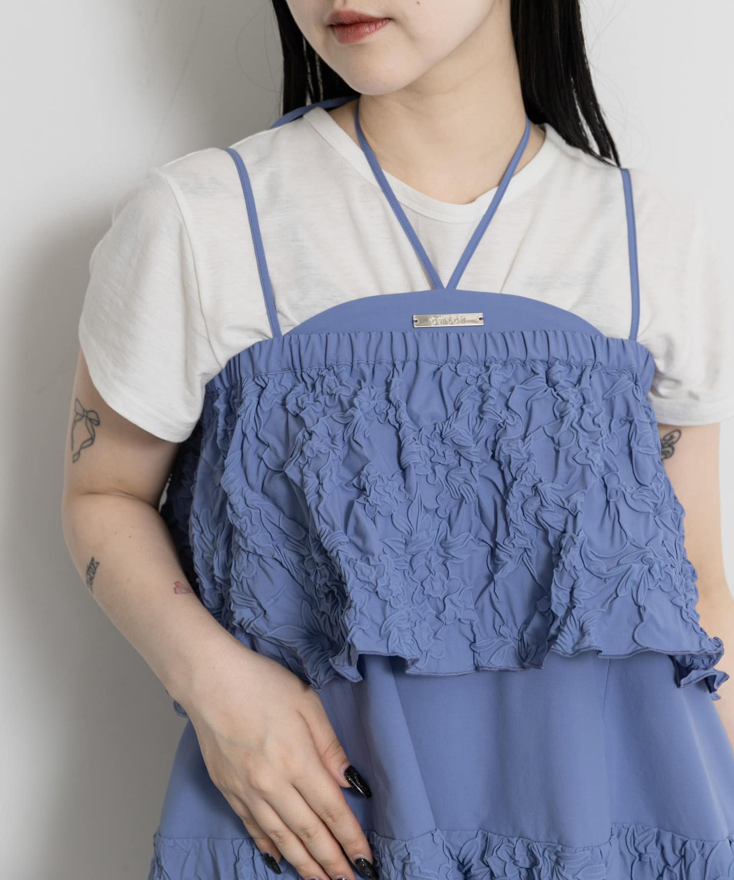 身長：156cm サイズ：one
