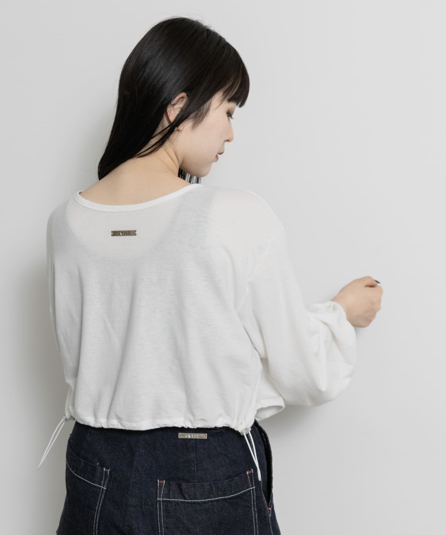 身長：156cm サイズ：one