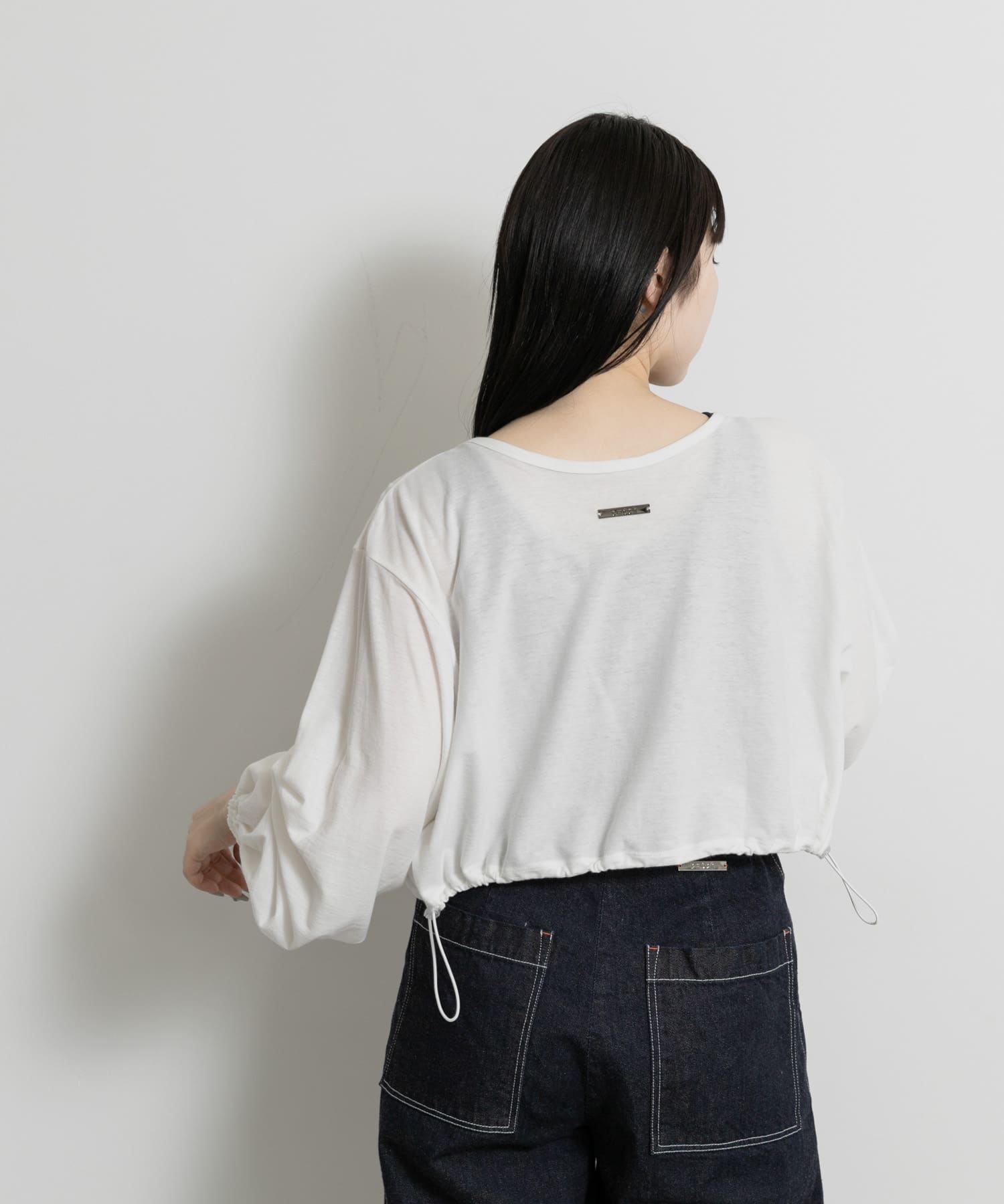 身長：156cm サイズ：one