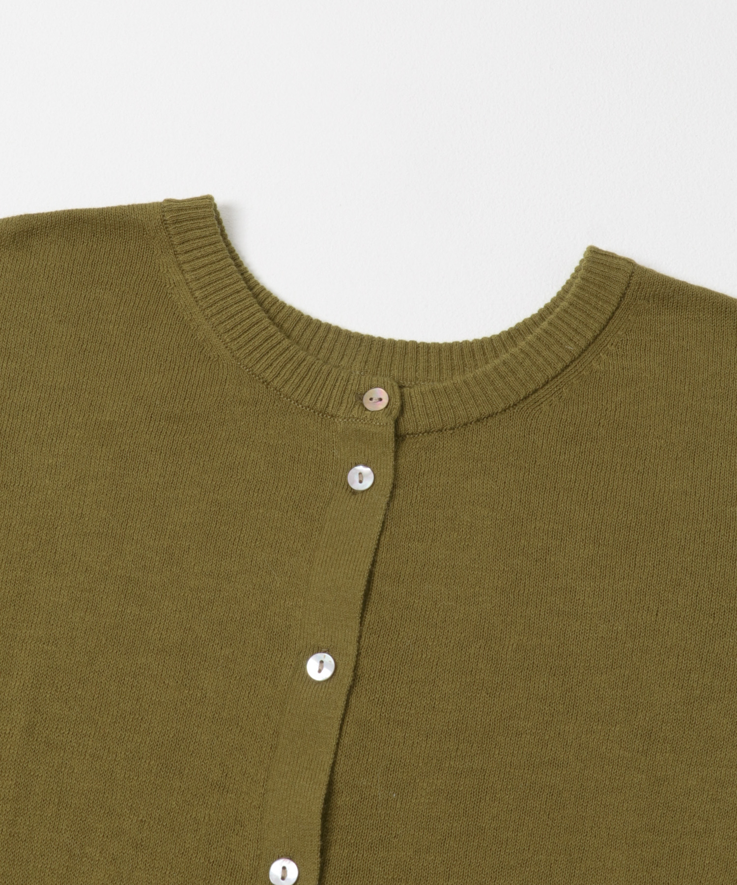cwtch　LAYERED KNIT TOPS KHAKI Free