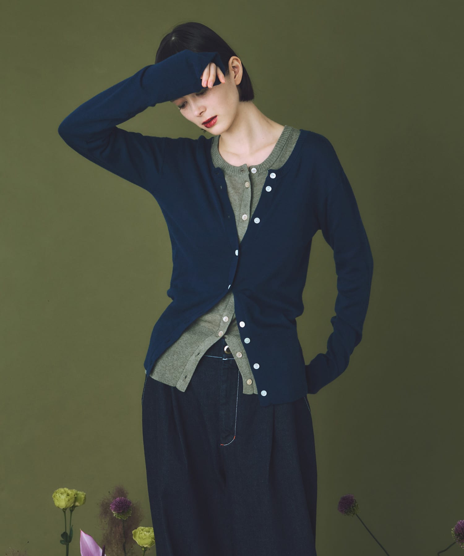 身長：169cm サイズ：one