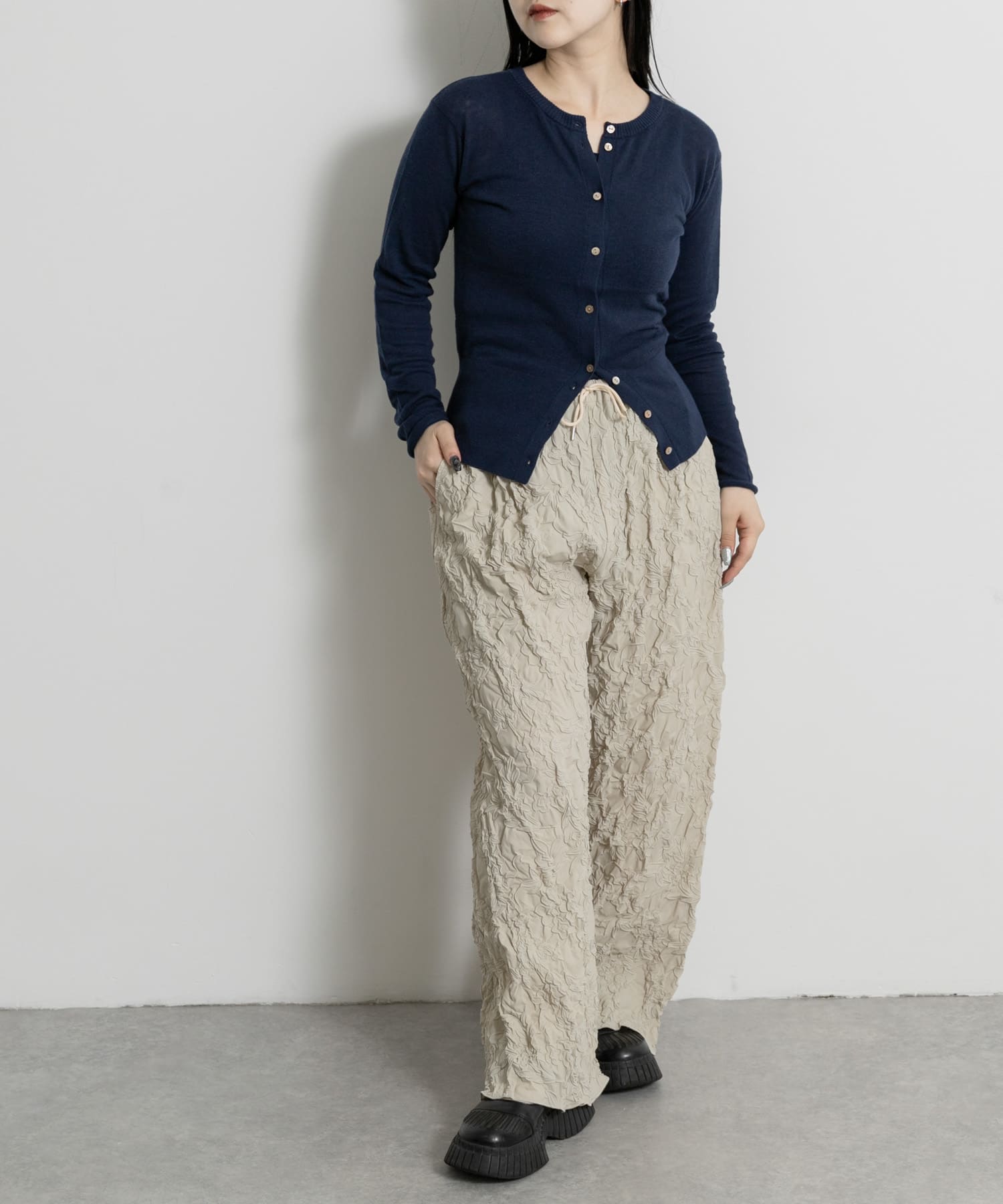身長：156cm サイズ：one