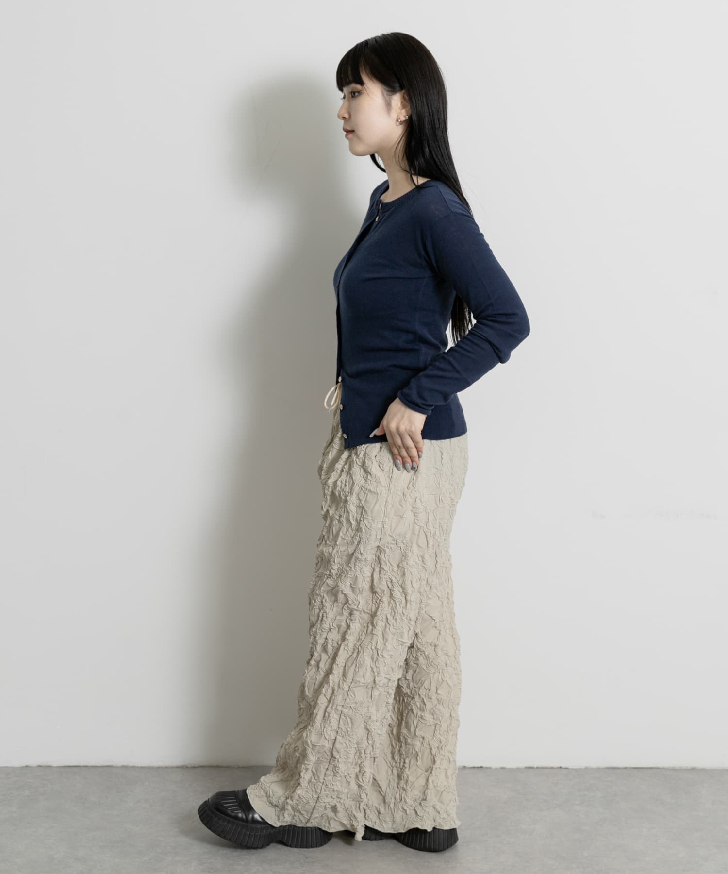 身長：156cm サイズ：one