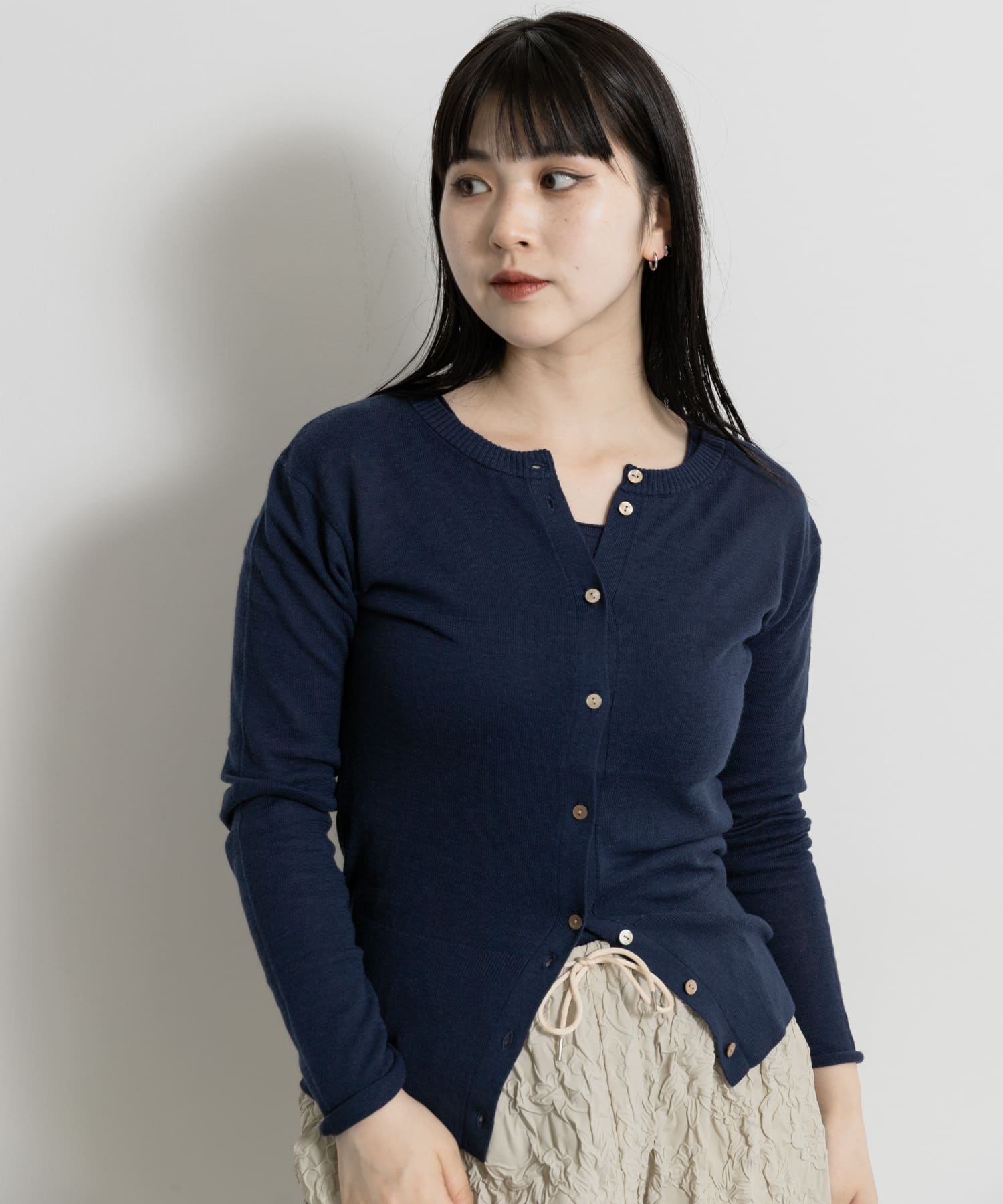 身長：156cm サイズ：one