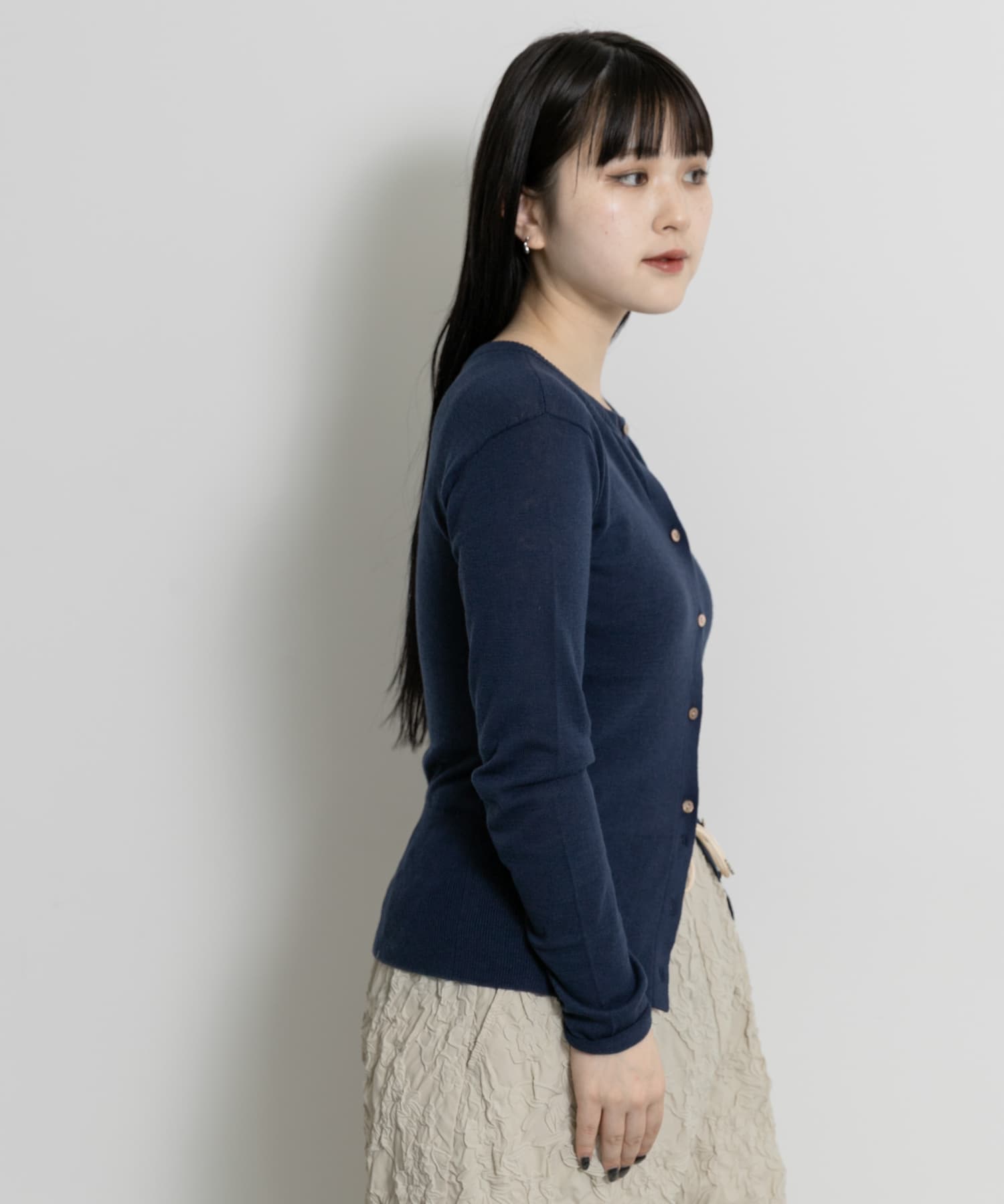 身長：156cm サイズ：one