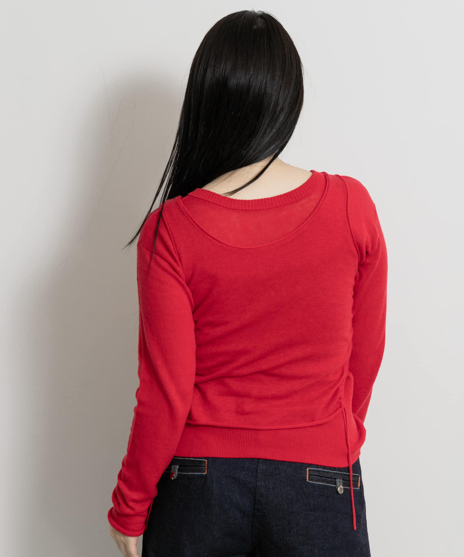 身長：156cm サイズ：one