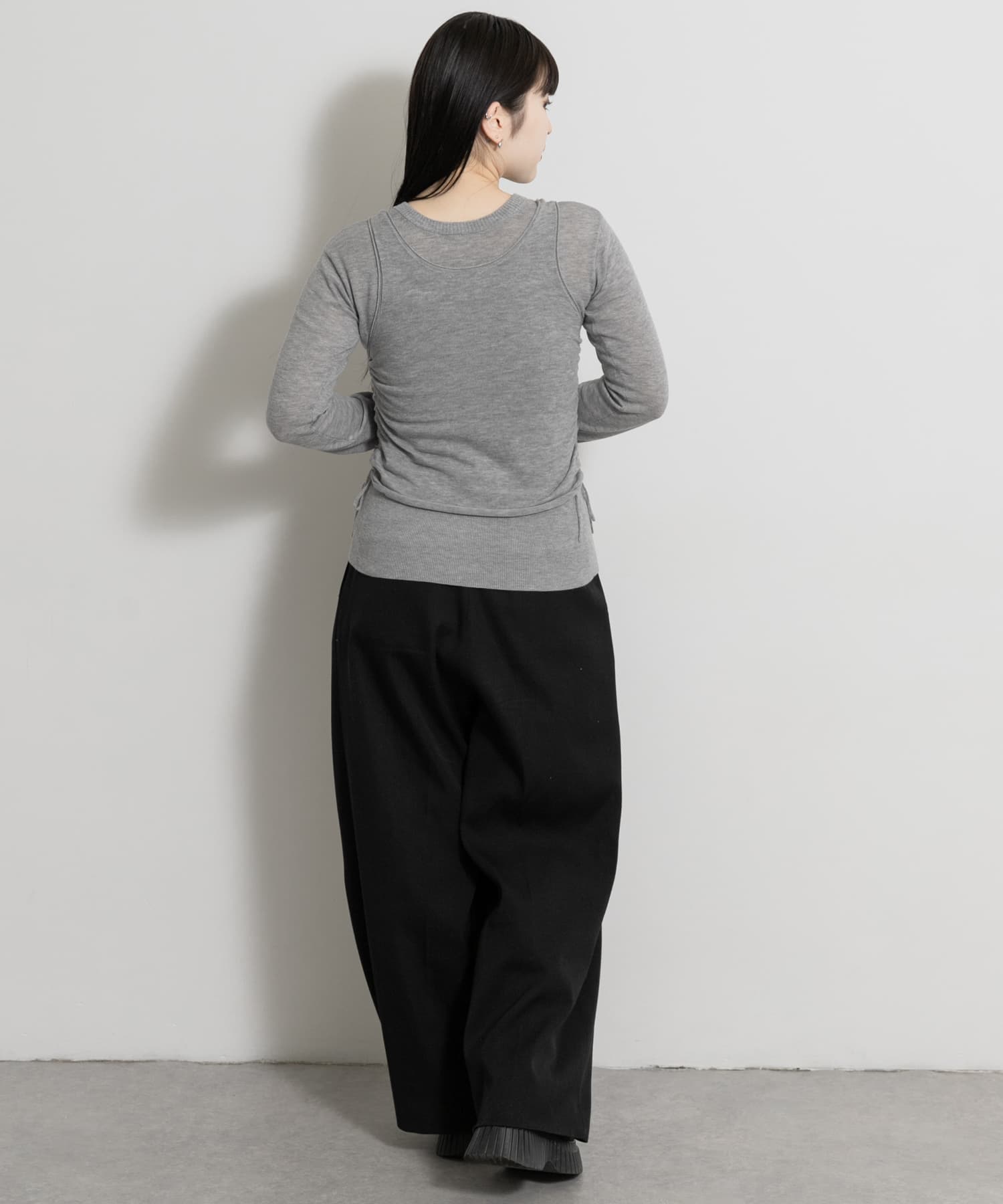 身長 : 156cm サイズ : FREE