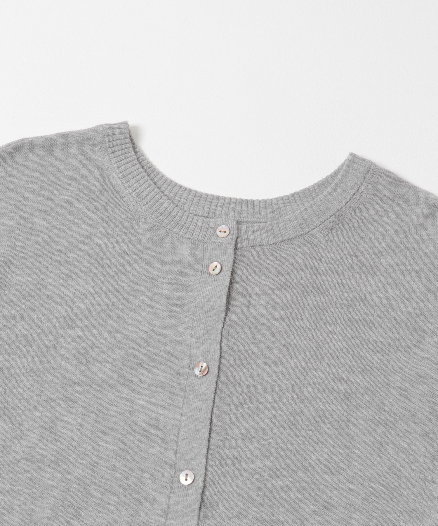 cwtch　LAYERED KNIT TOPS B.GRAY Free