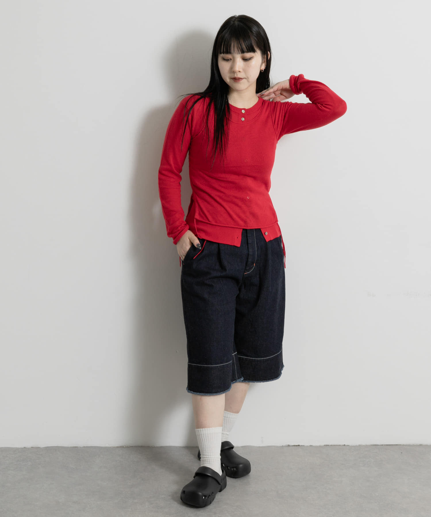 身長：156cm サイズ：M