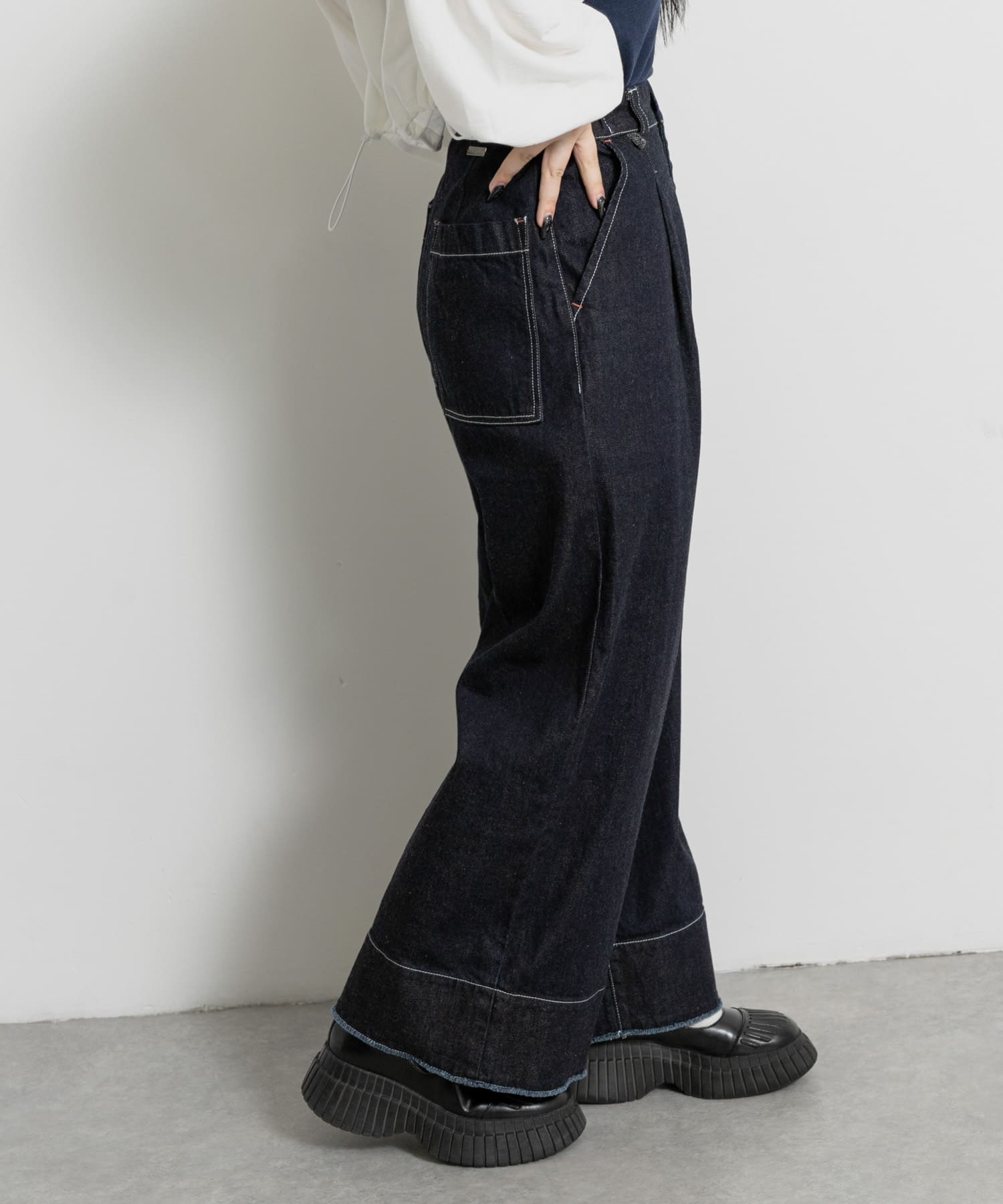 身長：156cm サイズ：M