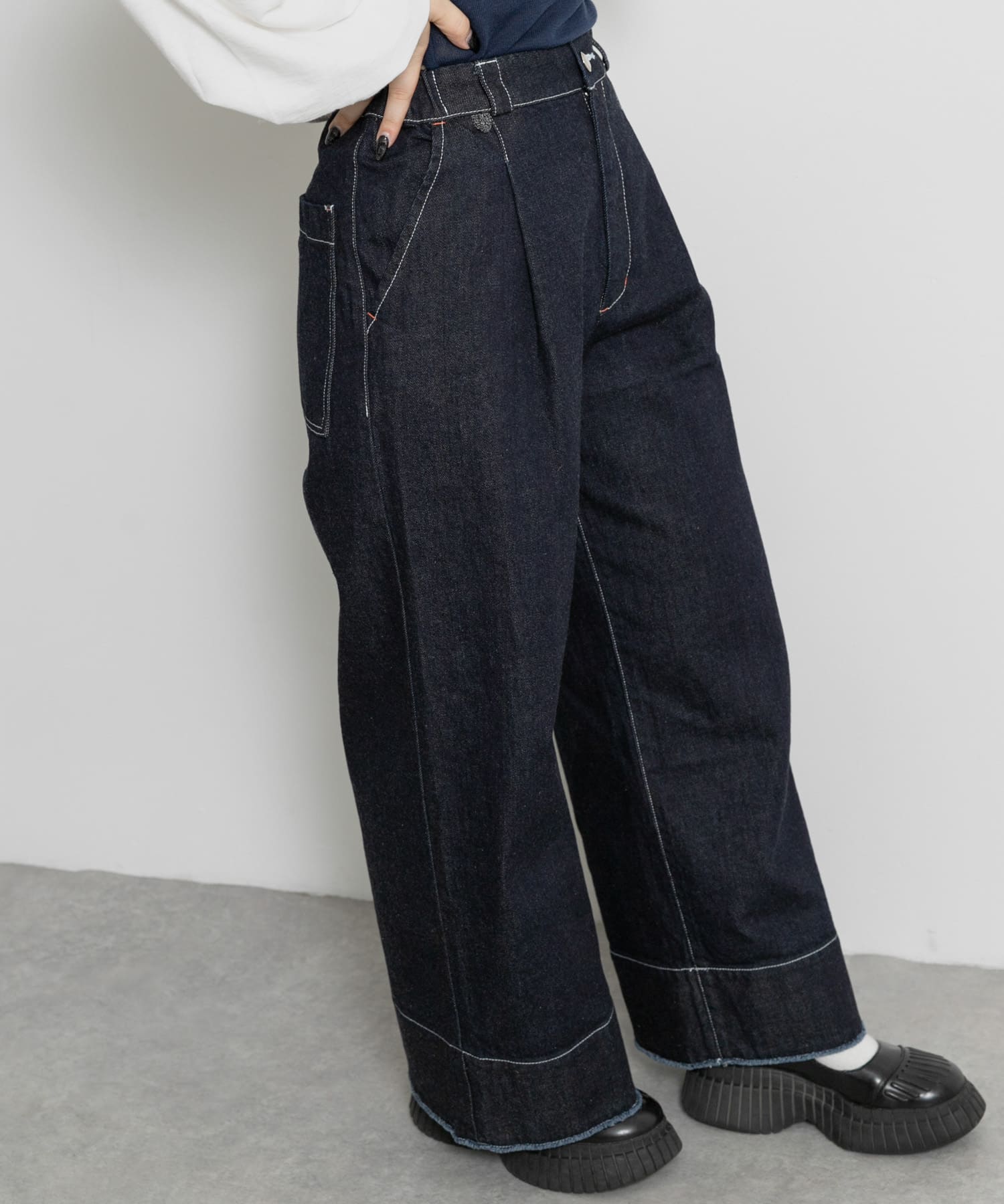 身長：156cm サイズ：M