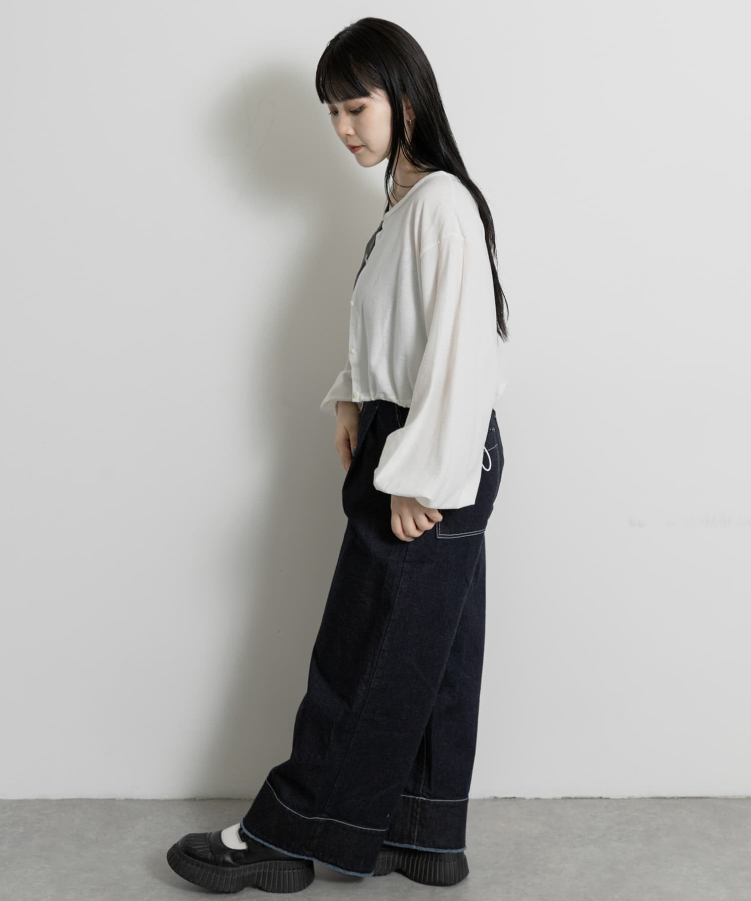 身長：156cm サイズ：M