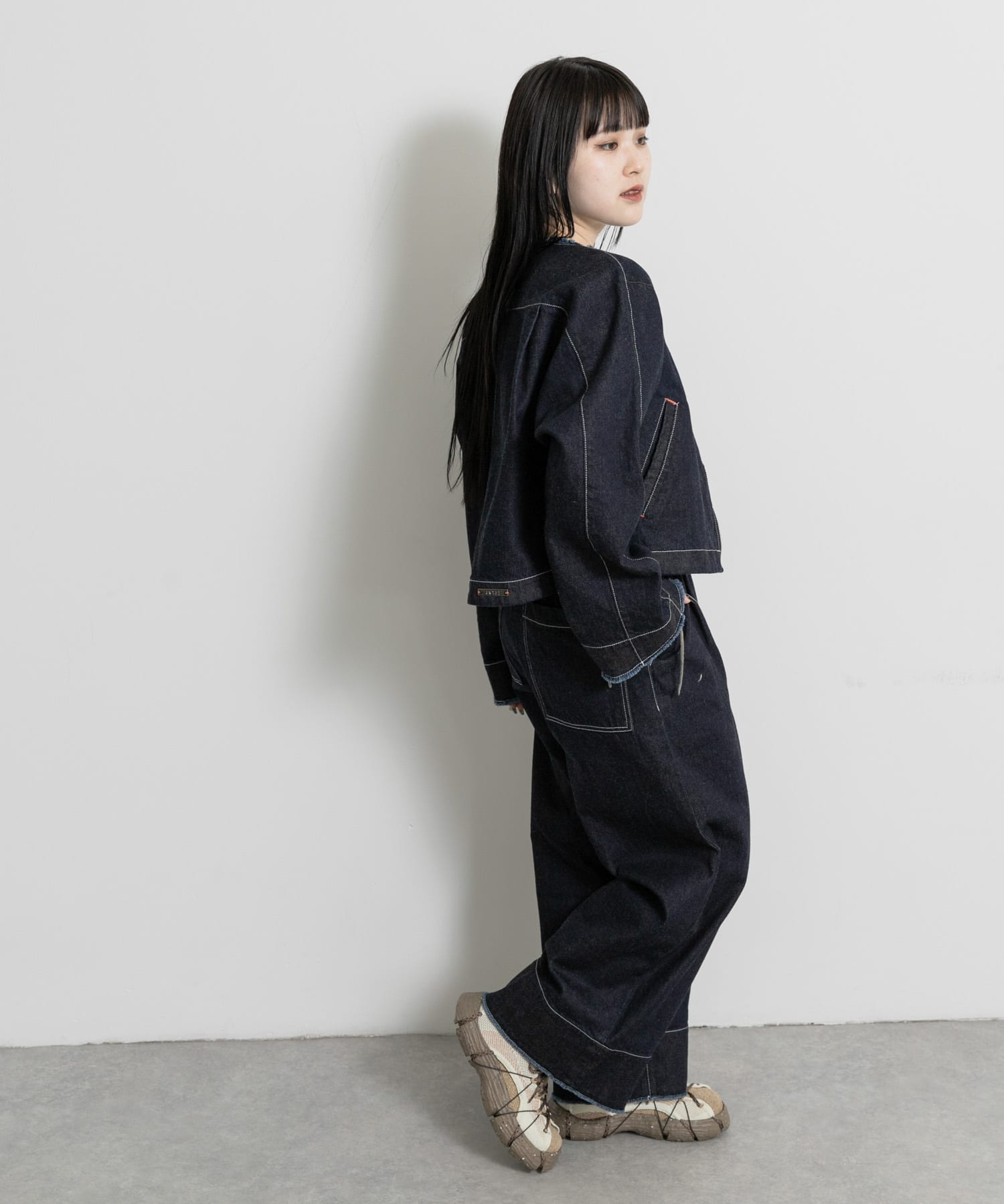 身長：156cm サイズ：M